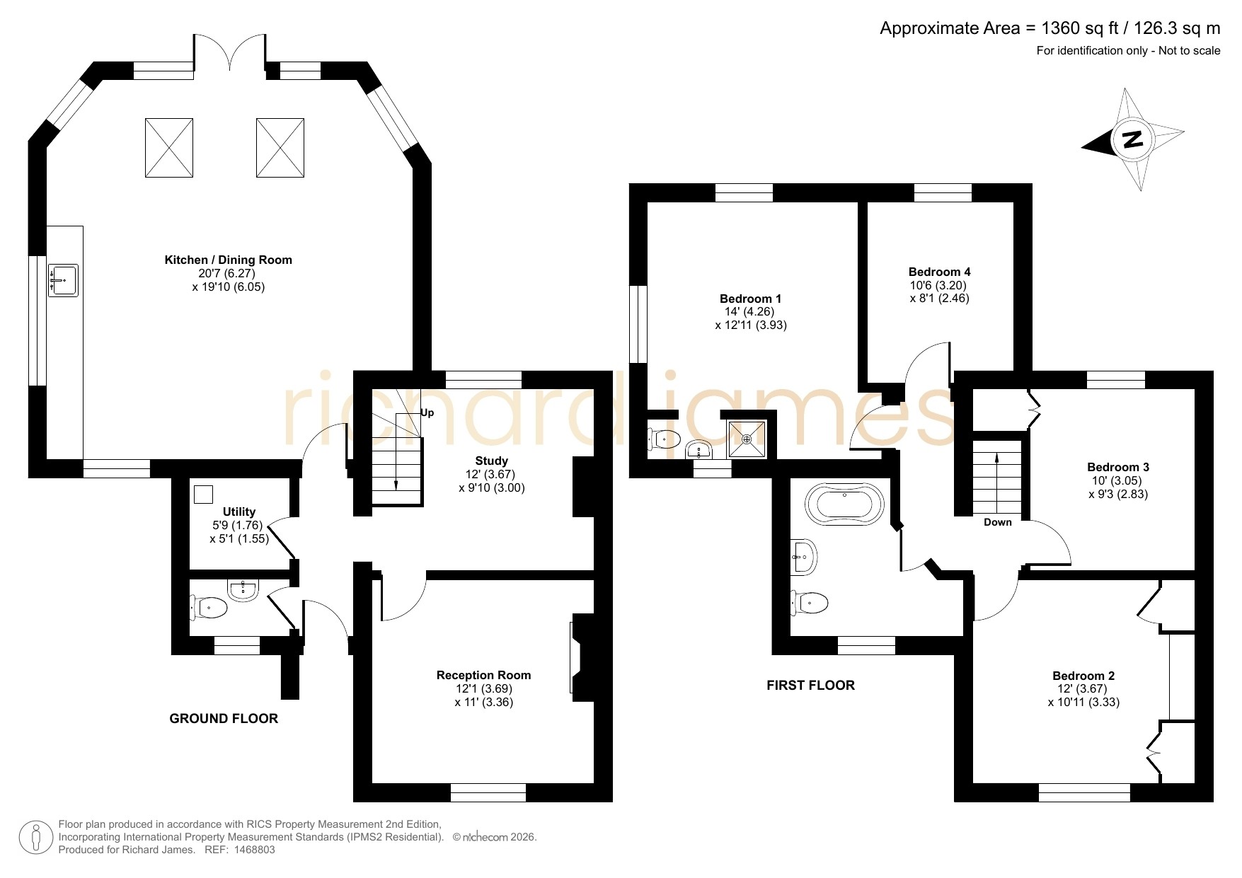 12, Tockenham Corner, Tockenham floorplan
