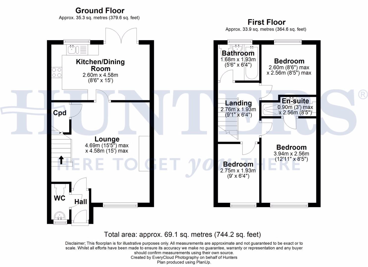 661, Halifax Road, Rochdale floorplan