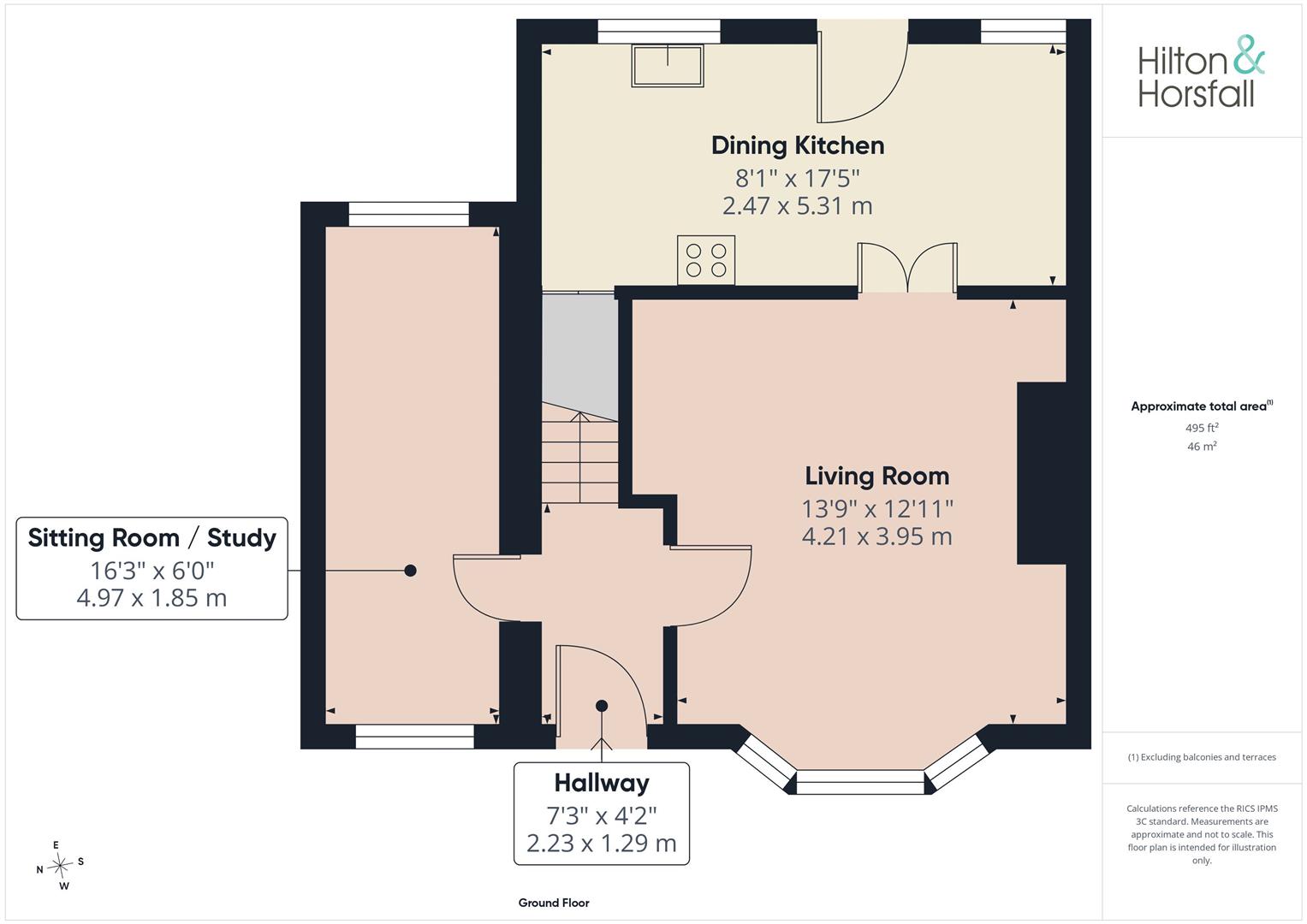 28, Pendle Street, Barrowford floorplan