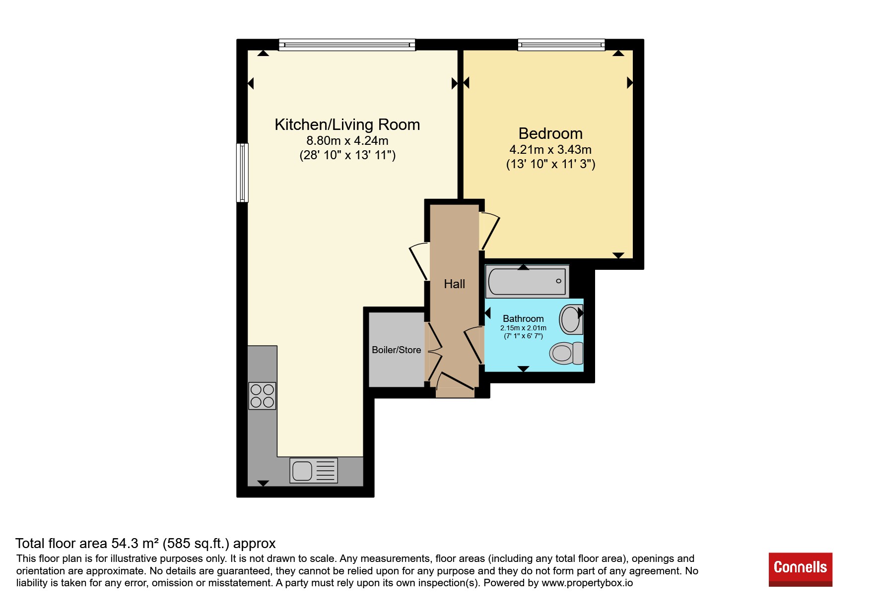 Sherborne Street, Birmingham floorplan