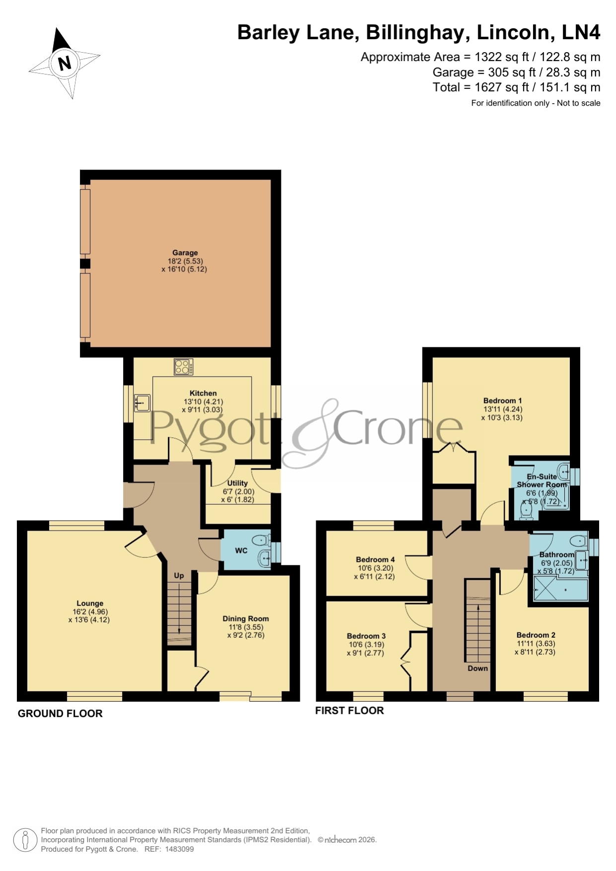 5, Barley Lane, Lincoln floorplan
