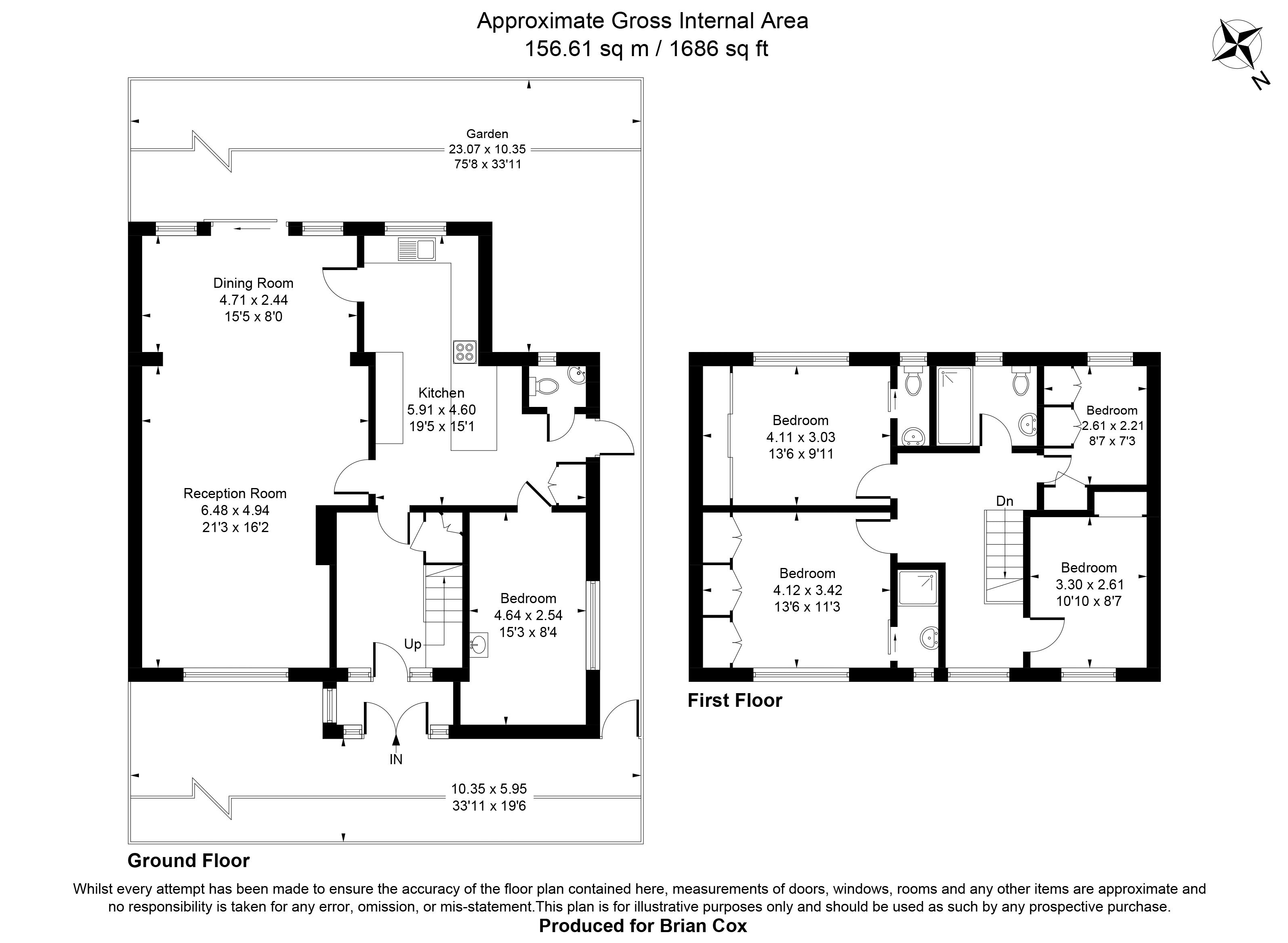 39, Doncaster Drive, Northolt floorplan
