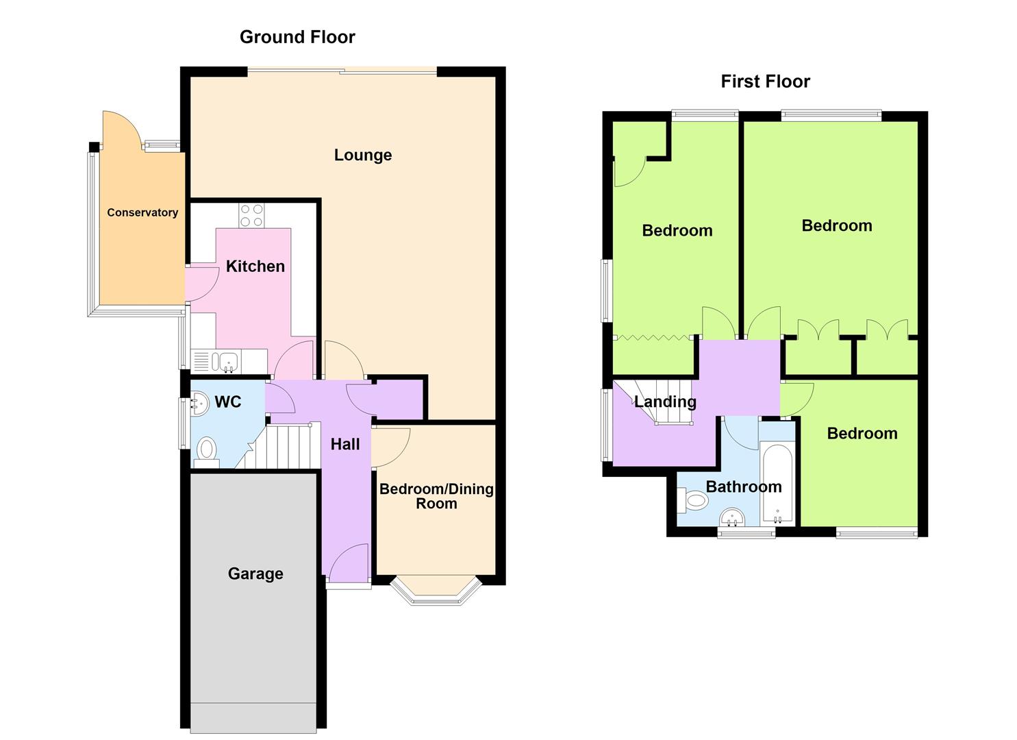 Tidworth Avenue, Wickford floorplan