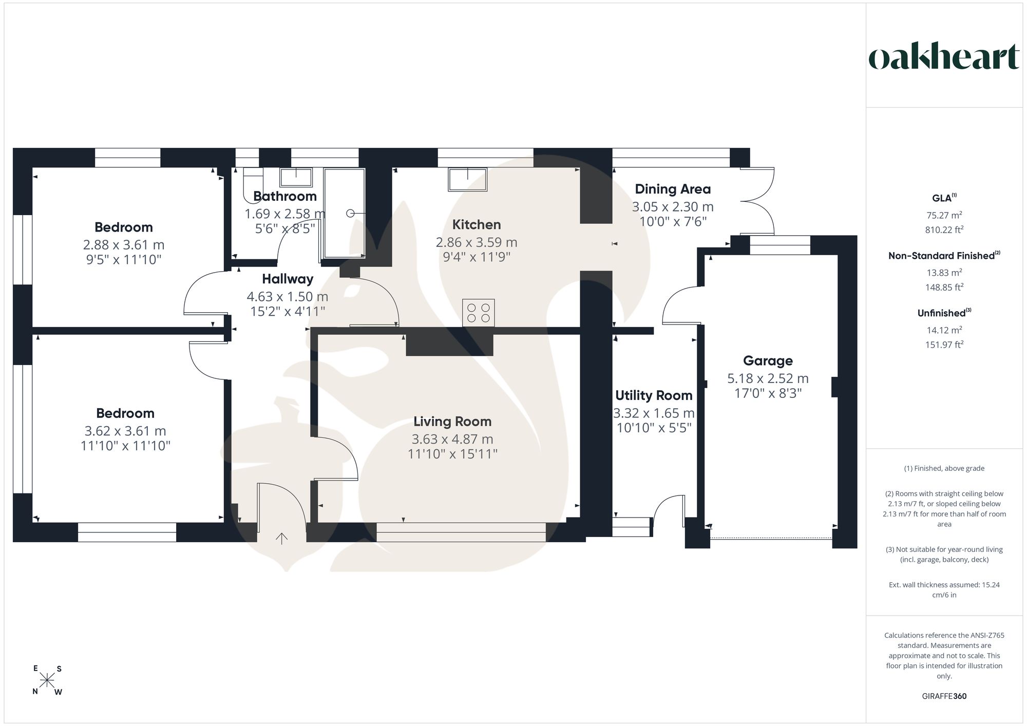 1 Rye Close, Colchester floorplan