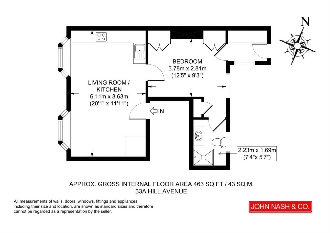 1 Bedrooms Flat for sale in Hill Avenue, Amersham, Buckinghamshire HP6