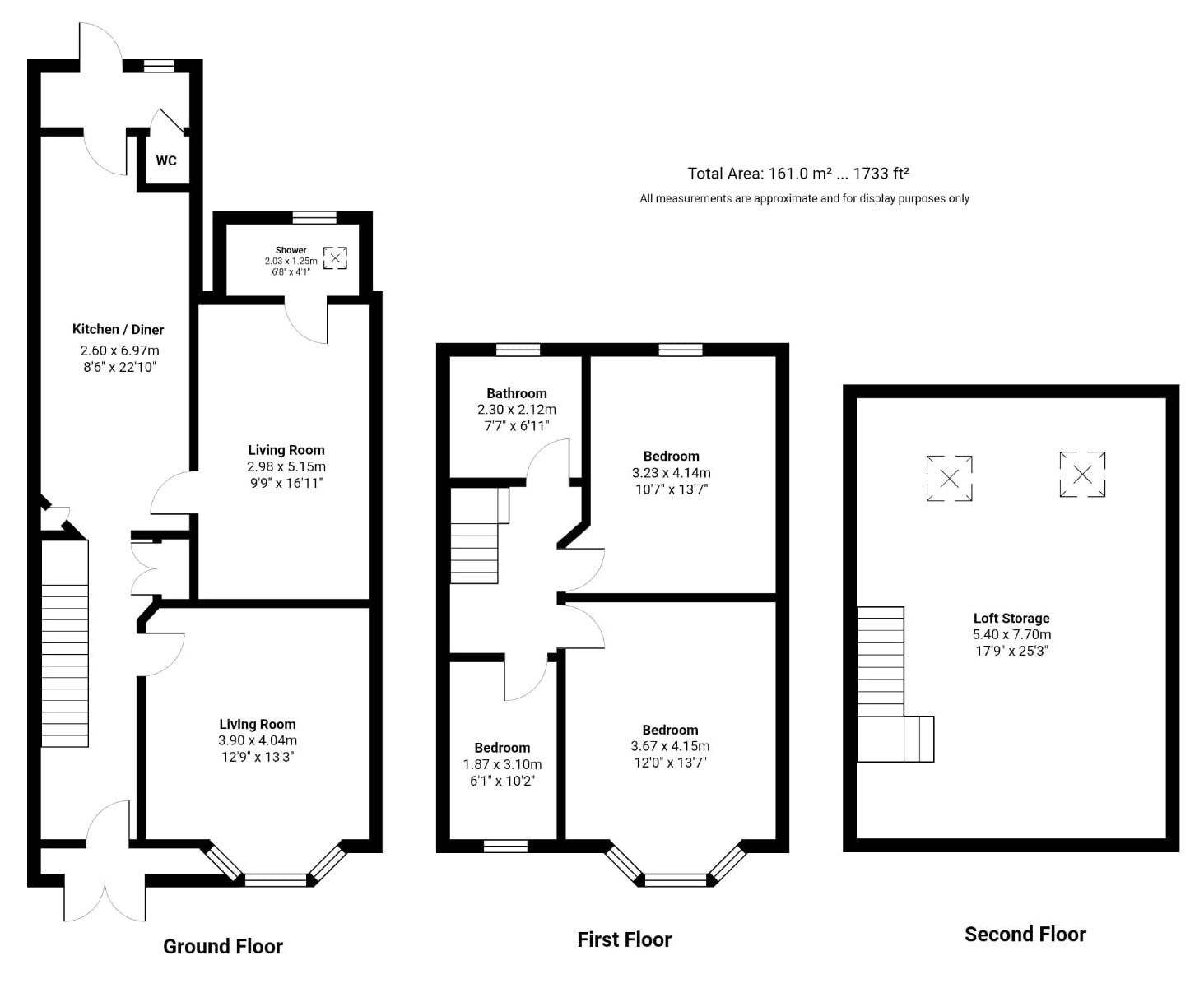 111, Nimrod Road, London floorplan