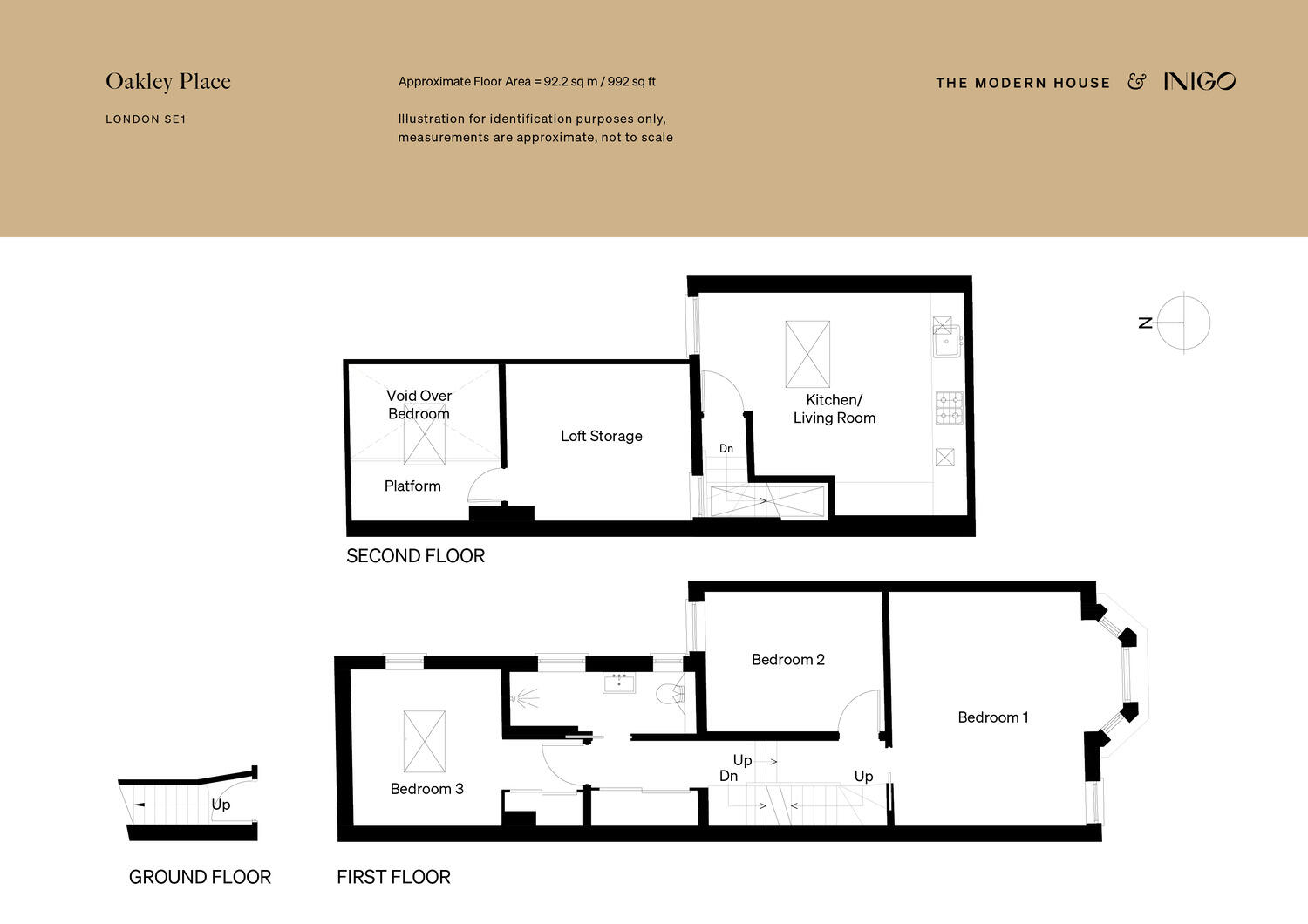 15, Oakley Place, London floorplan