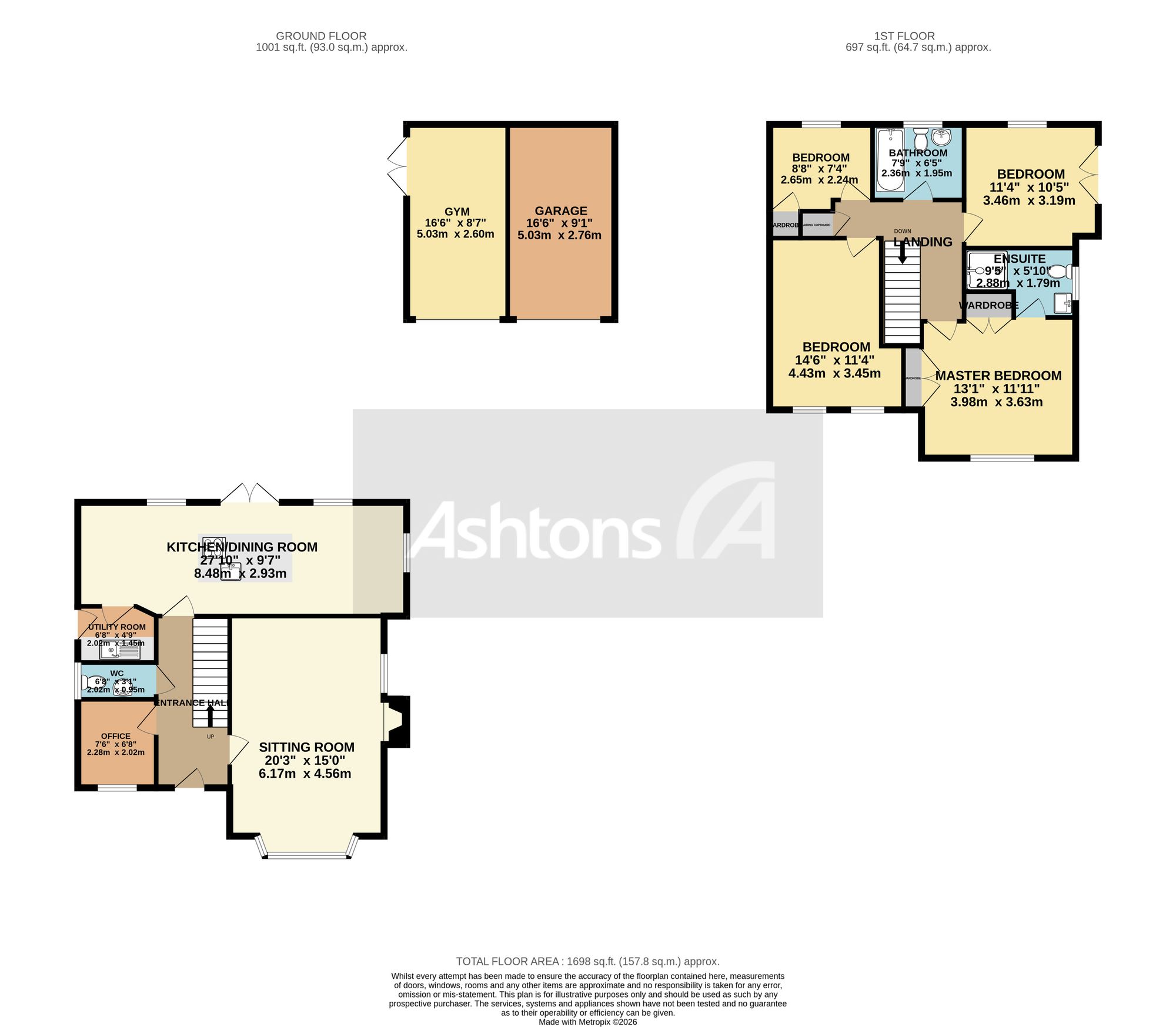 20 Sergeant Drive, Warrington floorplan