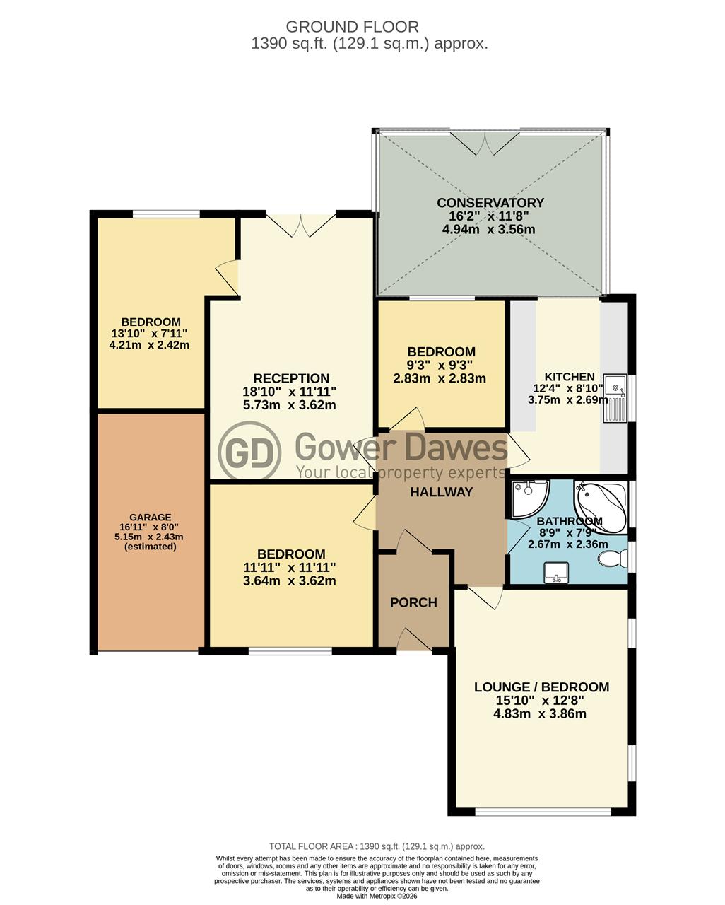 18, Heath Road, Orsett Heath floorplan