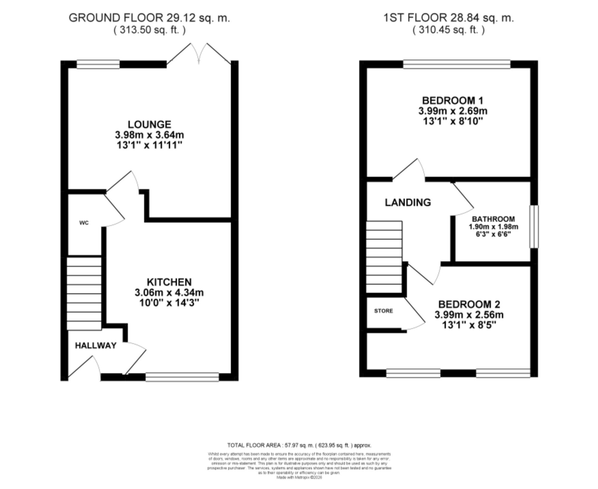 4 Richard Dawson Drive, Stoke-On-Trent floorplan
