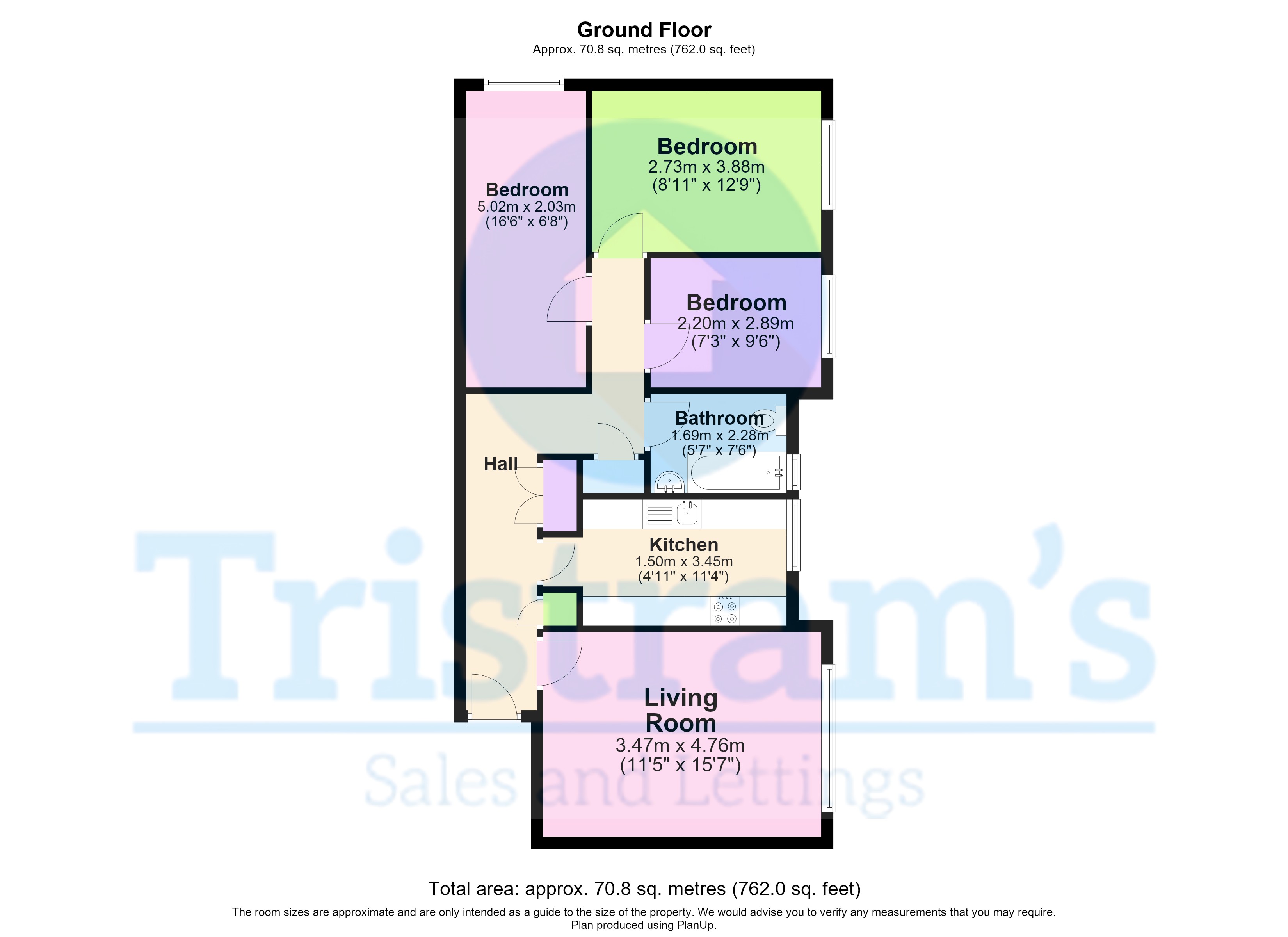 4, Durham House, Nottingham floorplan