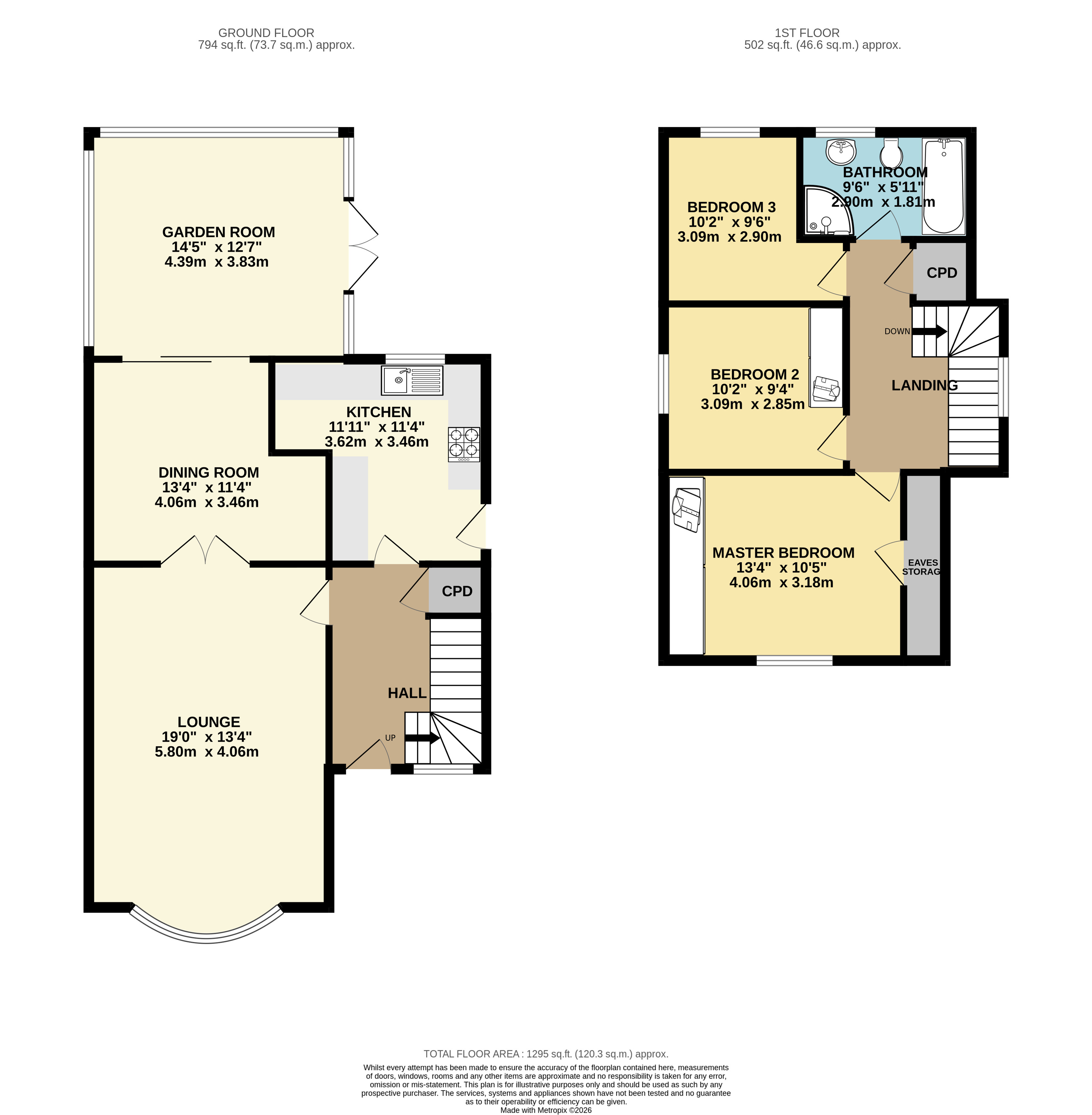 7, Doddington Avenue, Lincoln floorplan