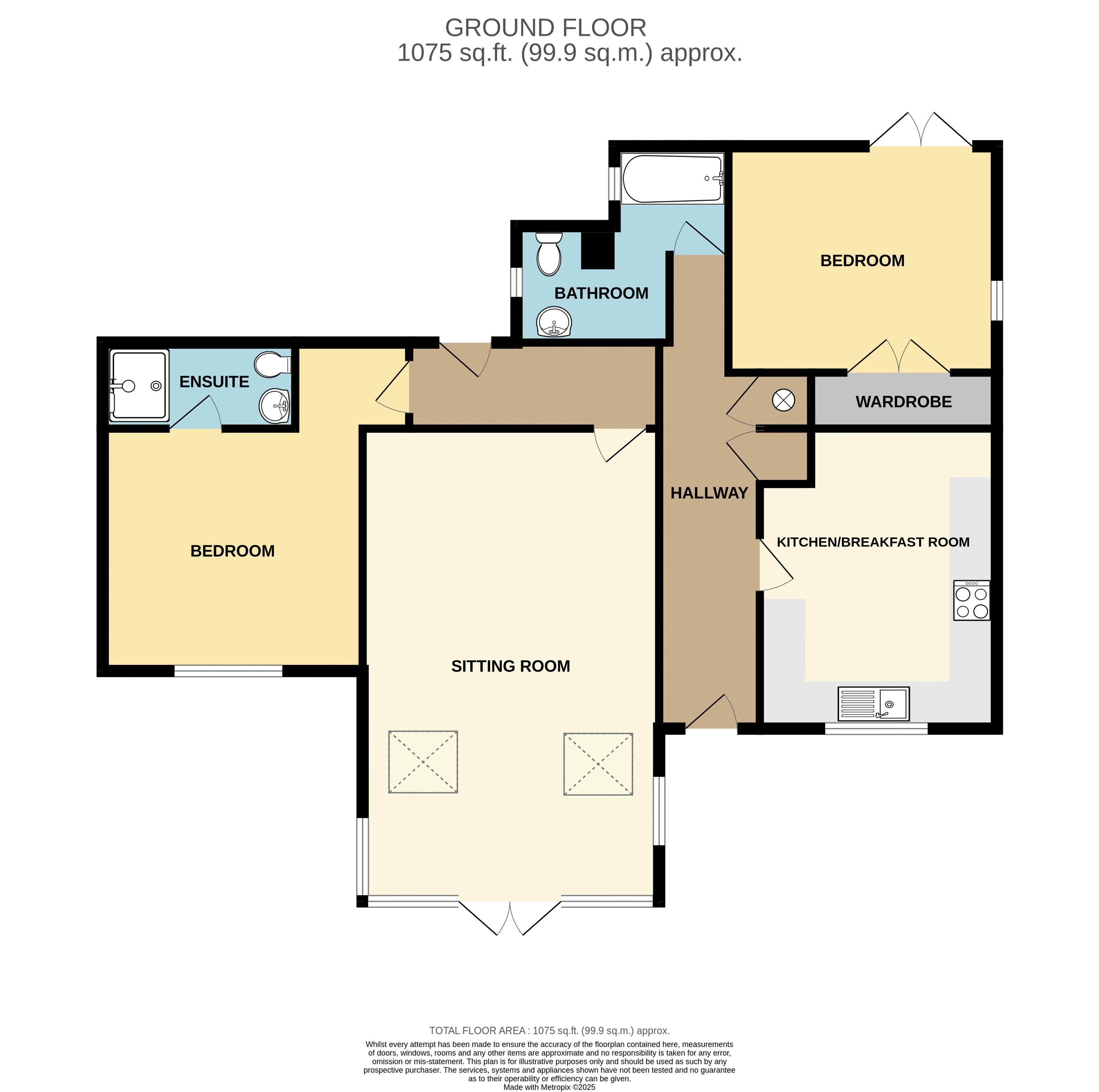 The Lodge, Stow Road, Bury St. Edmunds floorplan