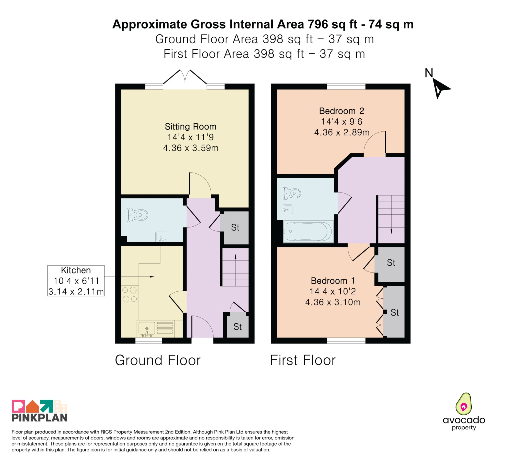 23 Lingfield Road, Bicester, Oxfordshire floorplan