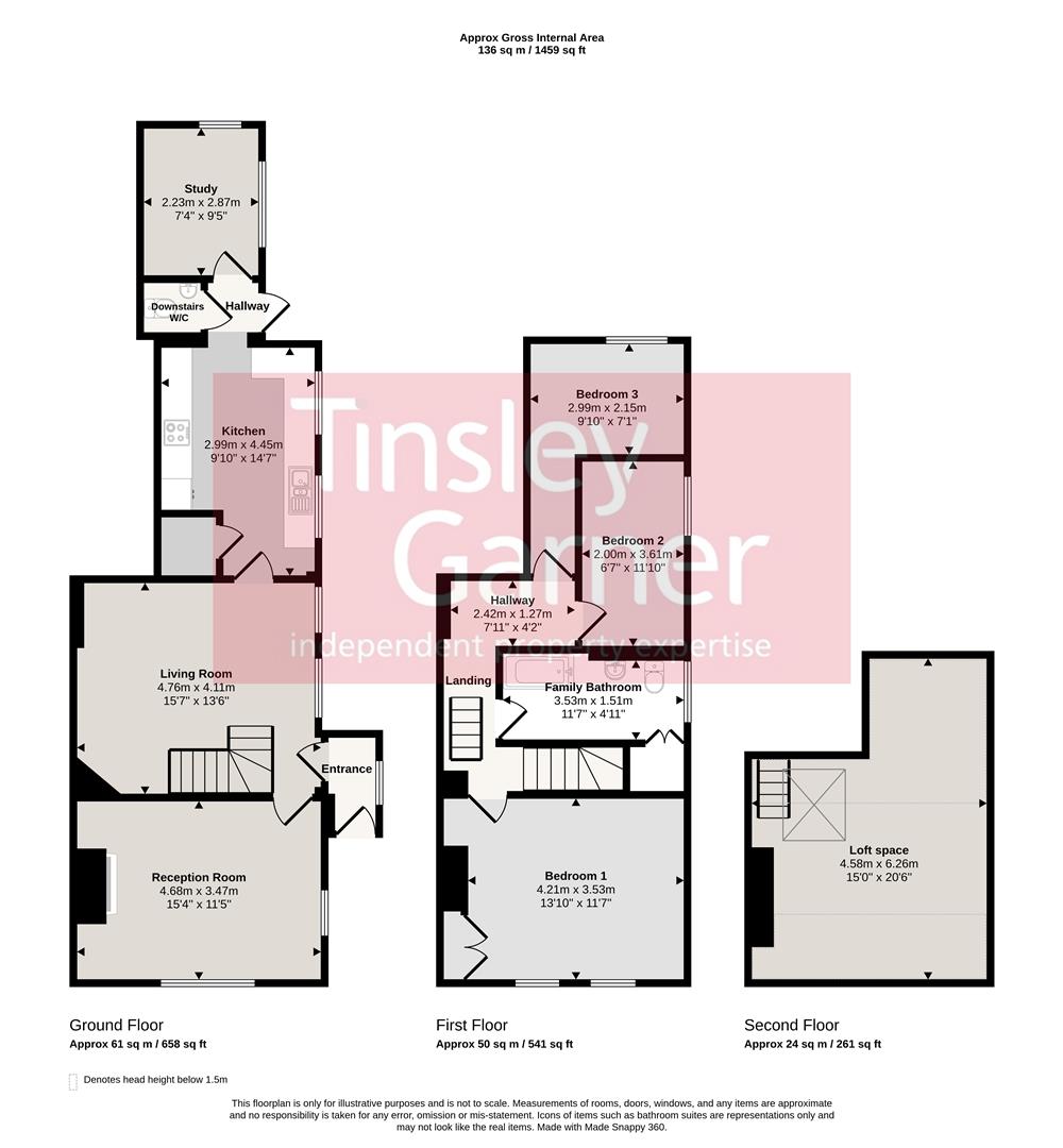 Oulton Road, Stone floorplan