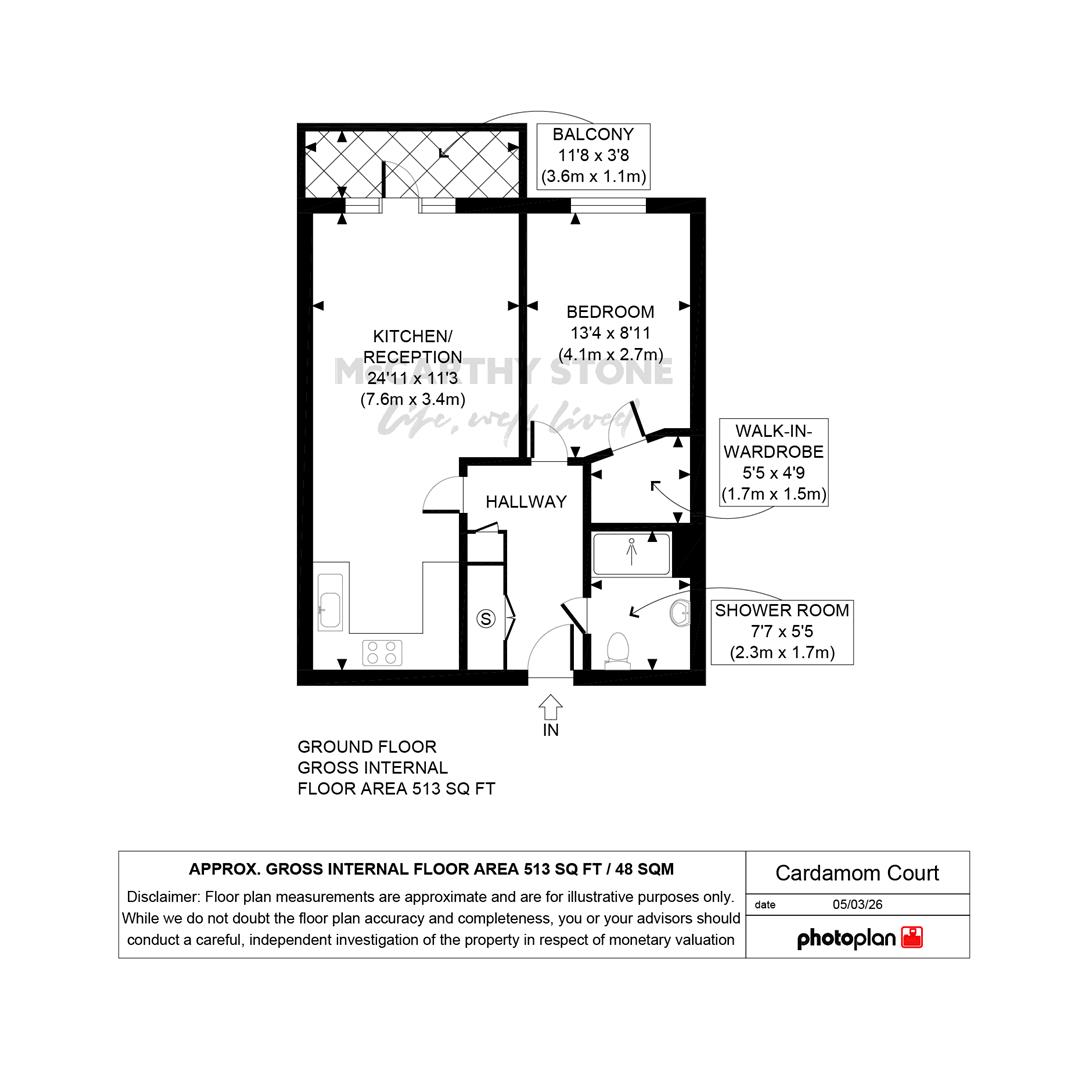 4 Cardamom Court, 71 Albion Road, Bexleyheath floorplan