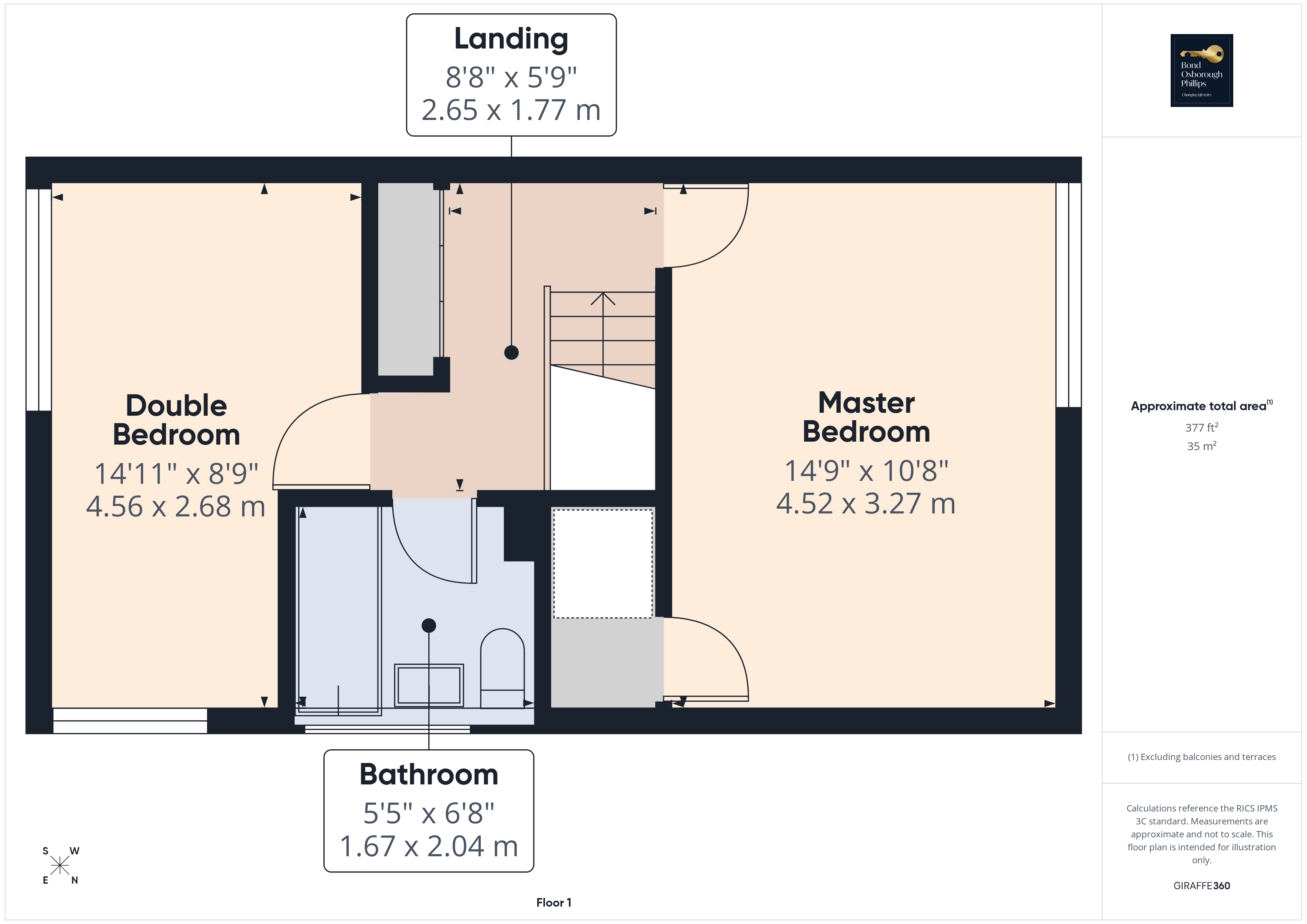 30, Harmer Close, Cornwall floorplan