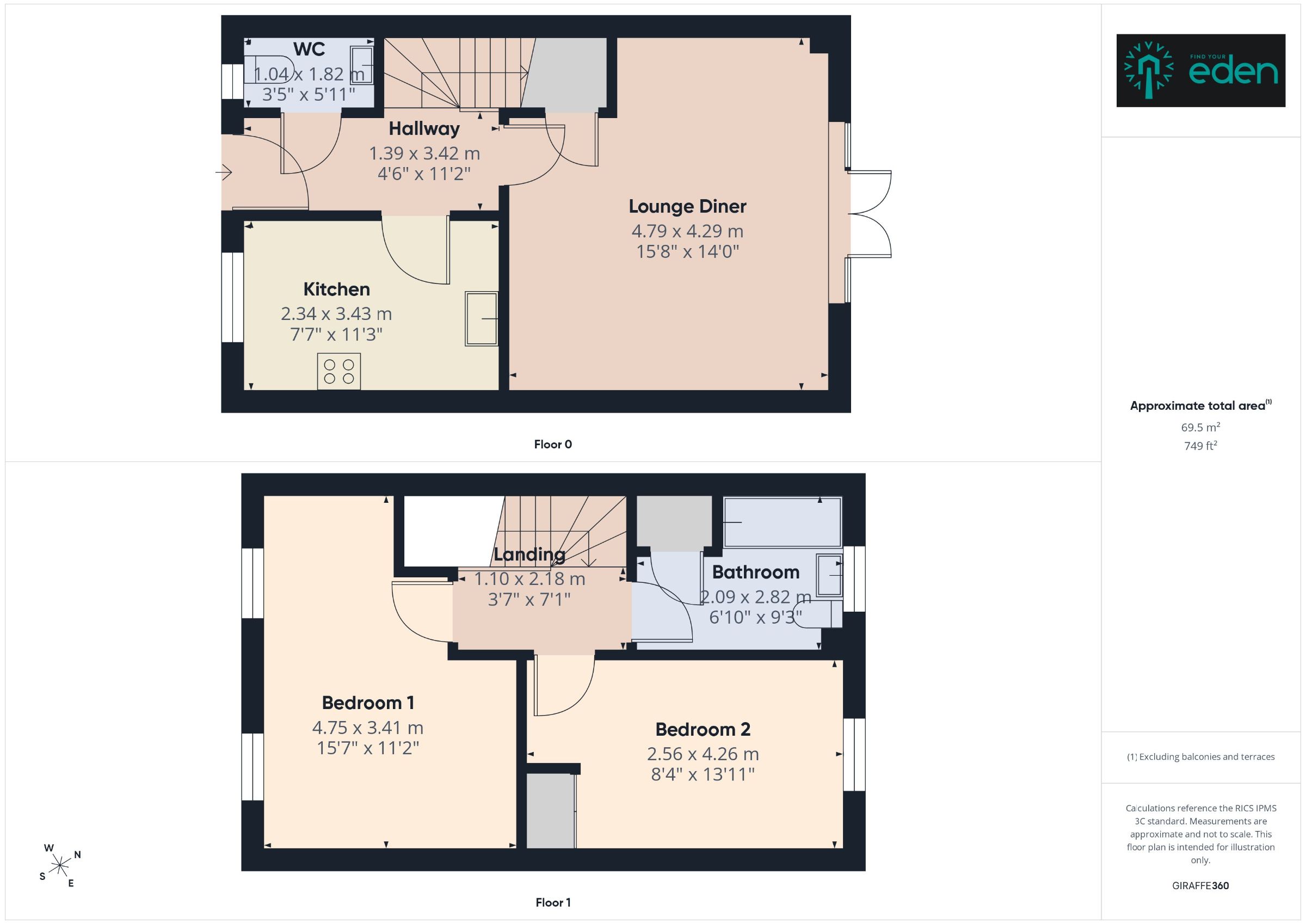 30 Borromeo Close, Liverpool floorplan