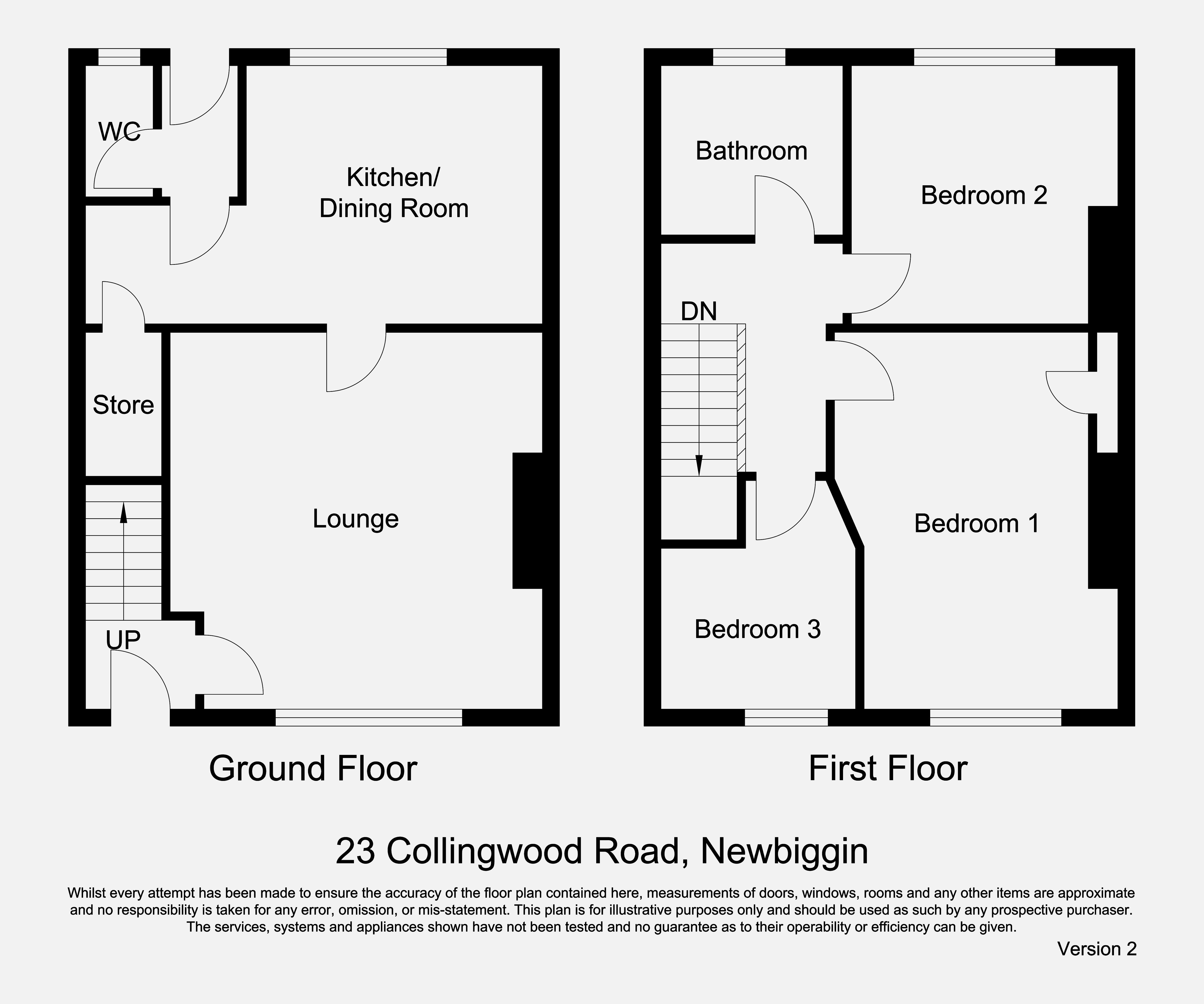 3 bed terraced house for sale in Collingwood Road, NewbigginByTheSea