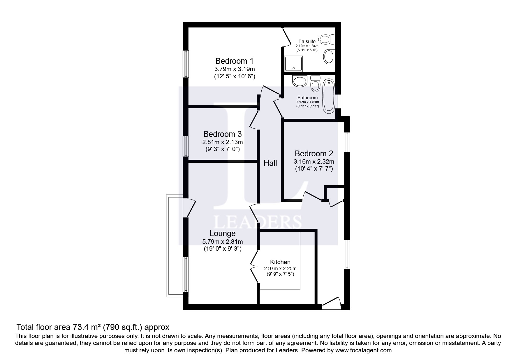 Apartment 15, 156, Foregate Street, Foregate Street floorplan