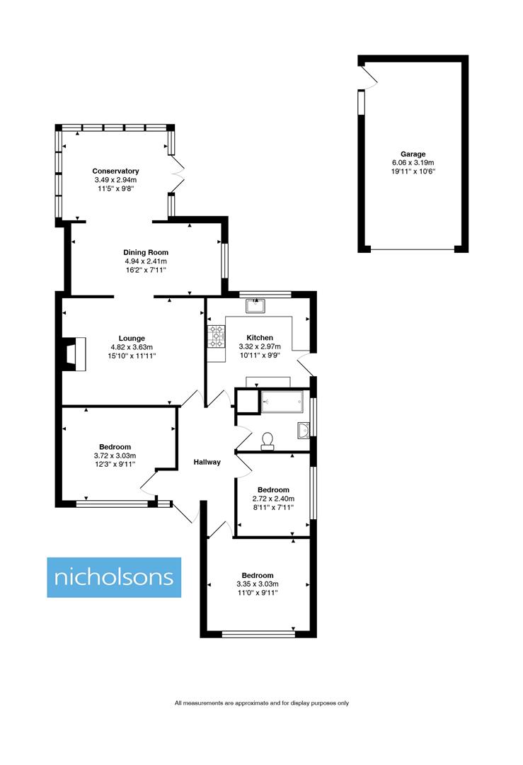 87, Gally Hill Road, Fleet floorplan