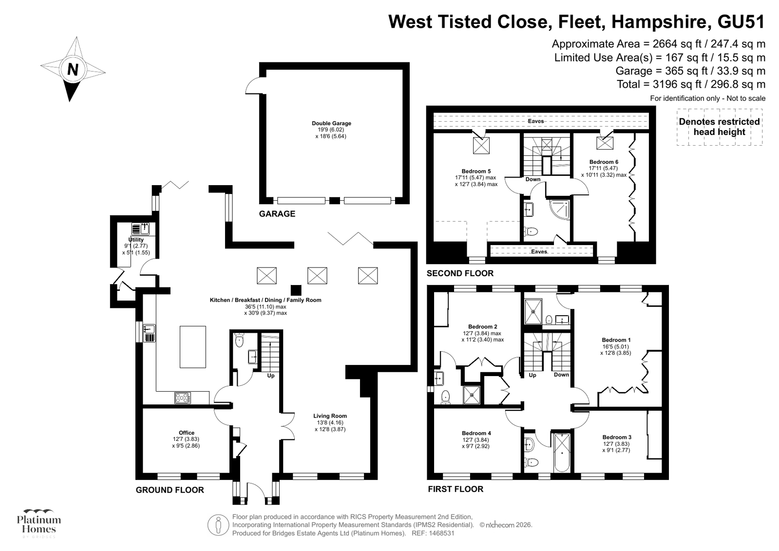 8, West Tisted Close, Hampshire floorplan