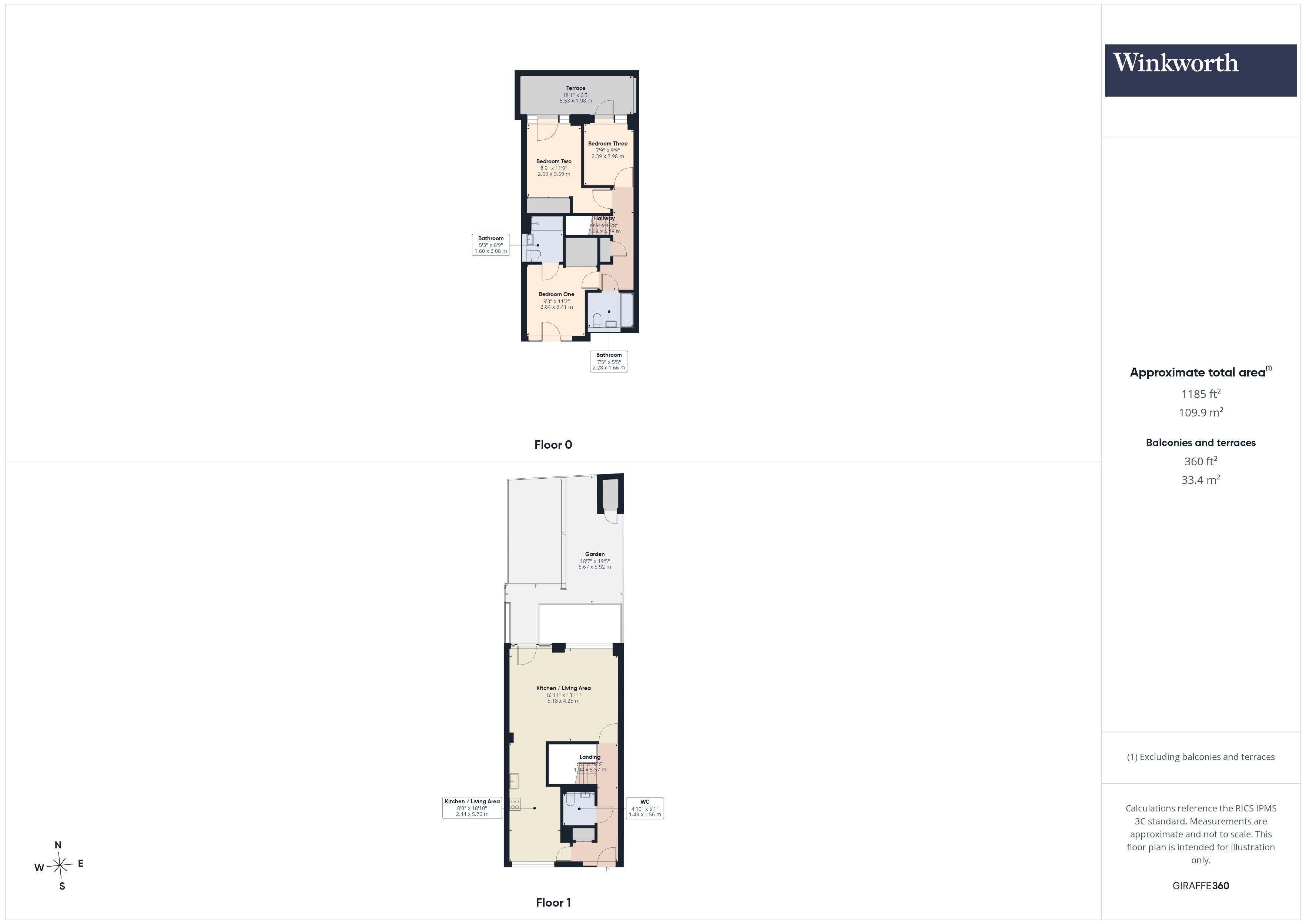 4, Indigo Square, Surbiton floorplan