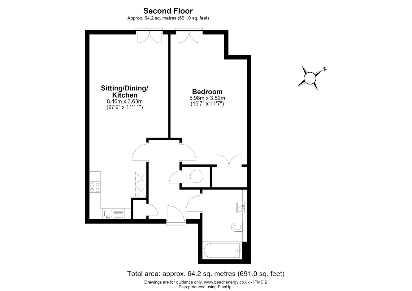 The Belvedere, Homerton Street, Cambridge floorplan