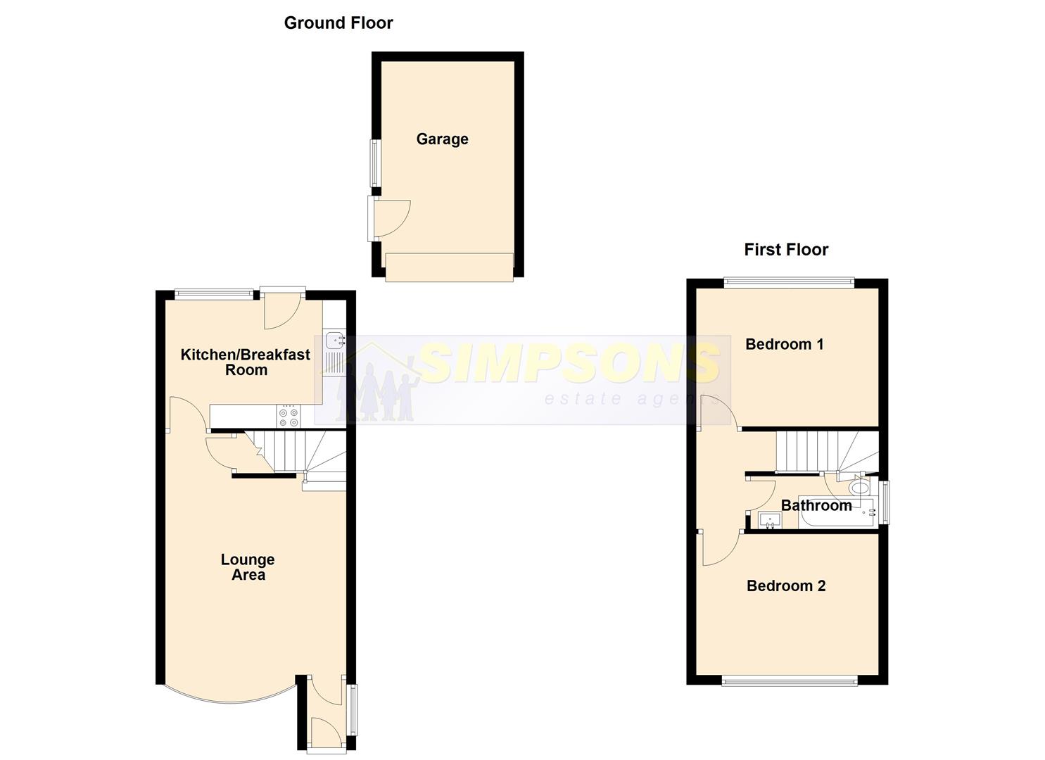 11, Elise Close, Bournemouth floorplan