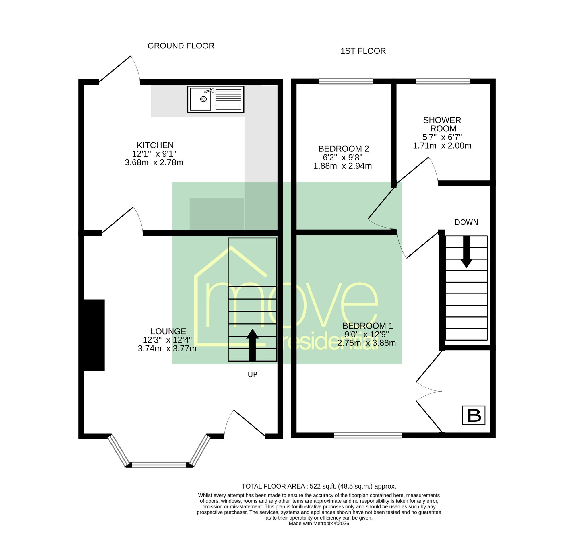 7 Hillside Road, Wirral floorplan