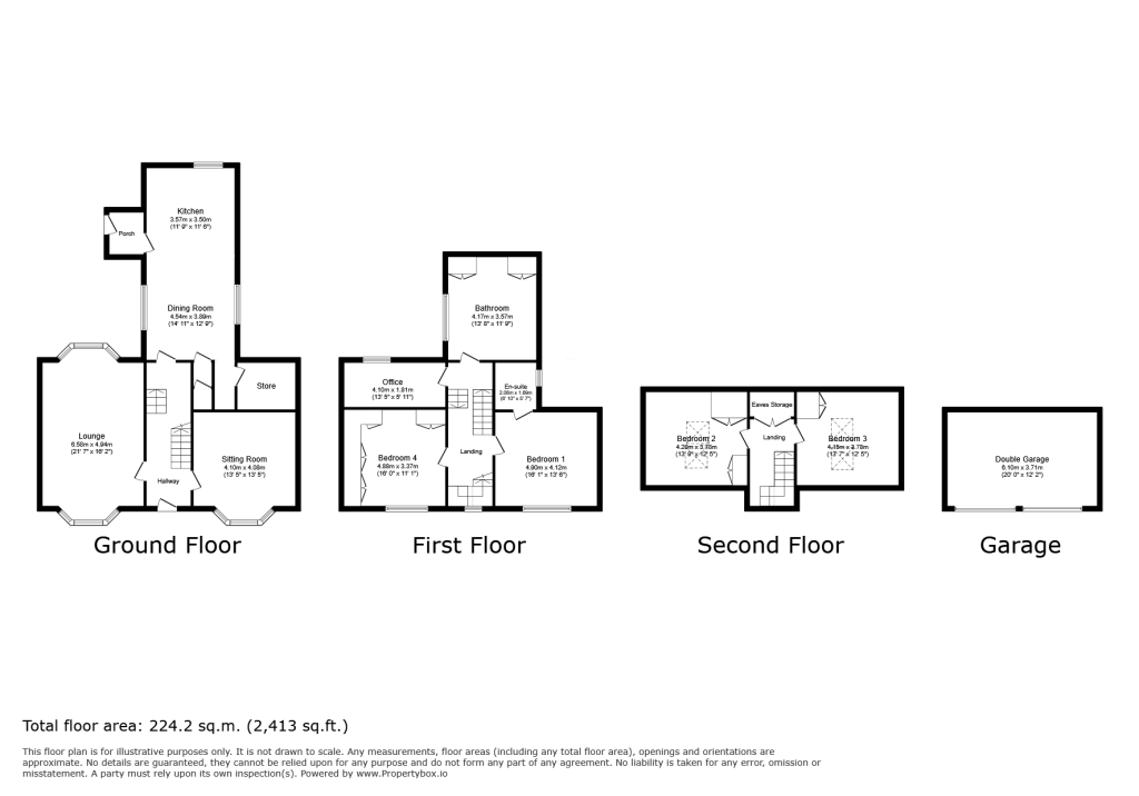 16, Bescar Brow Lane, Ormskirk floorplan