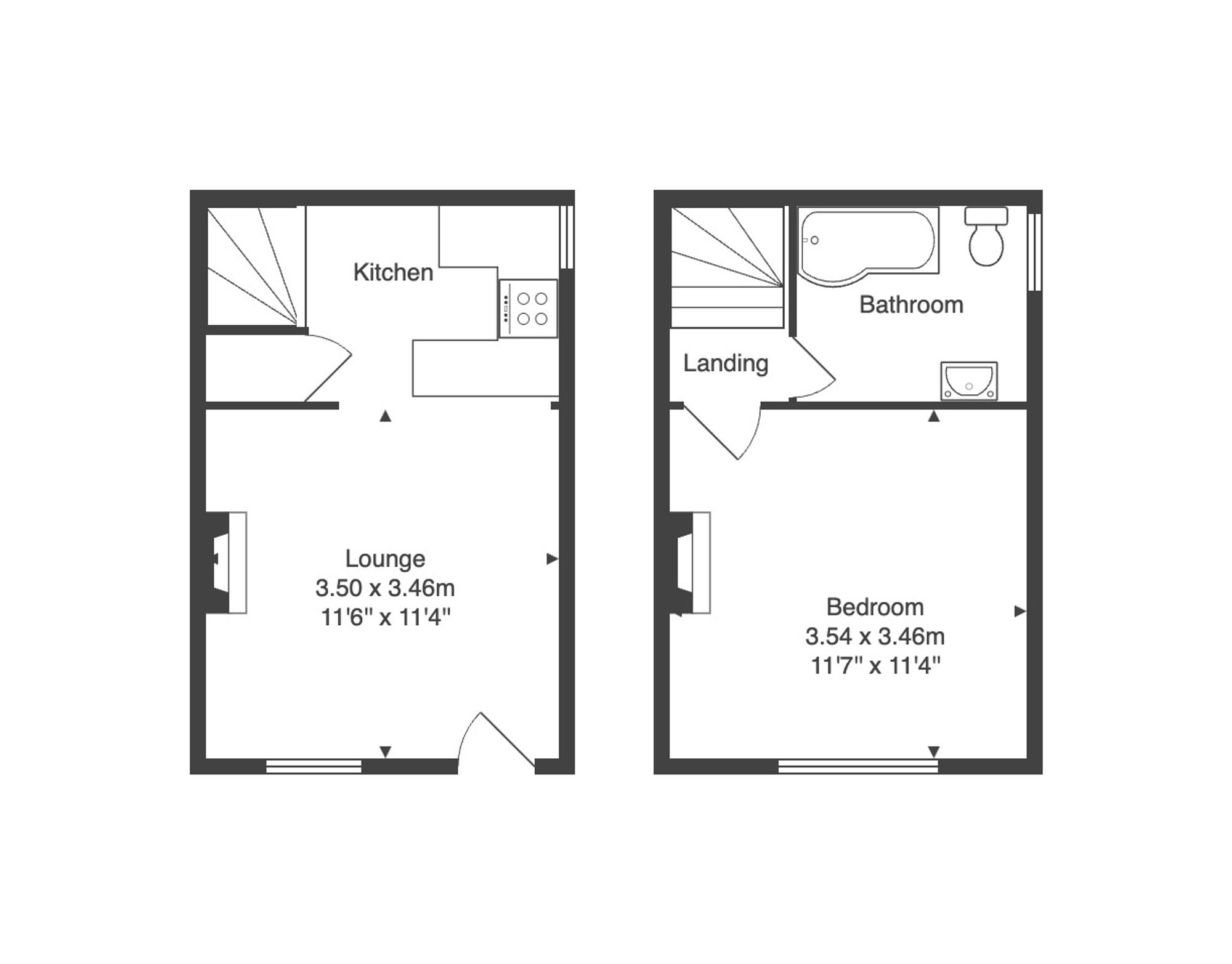48 Longmoor Lane, Nottingham floorplan