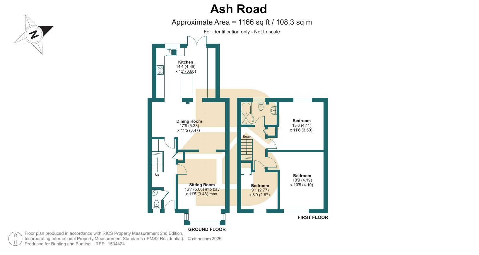 Ash Road, Kent floorplan