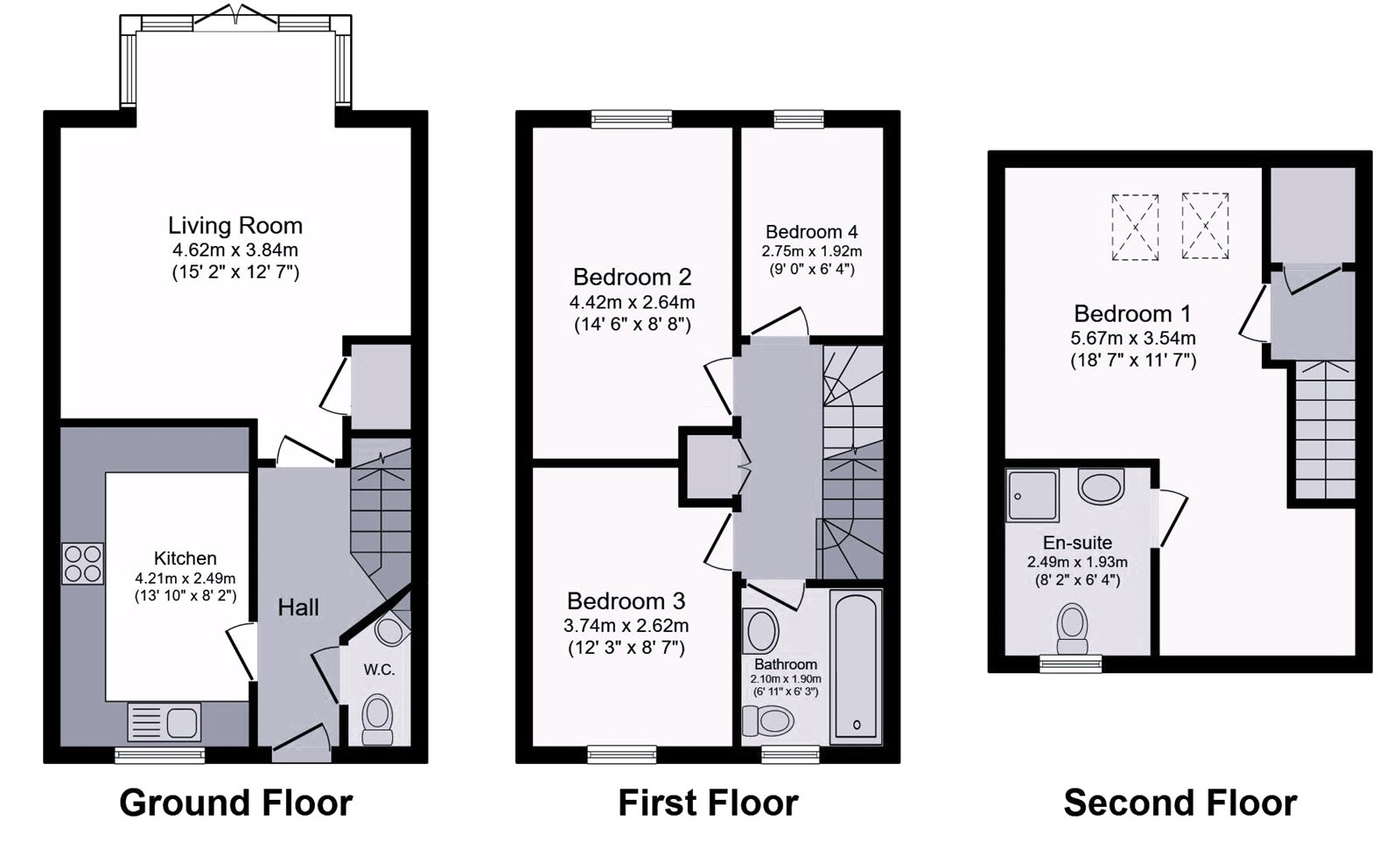 10, Hillson Walk, Durham floorplan