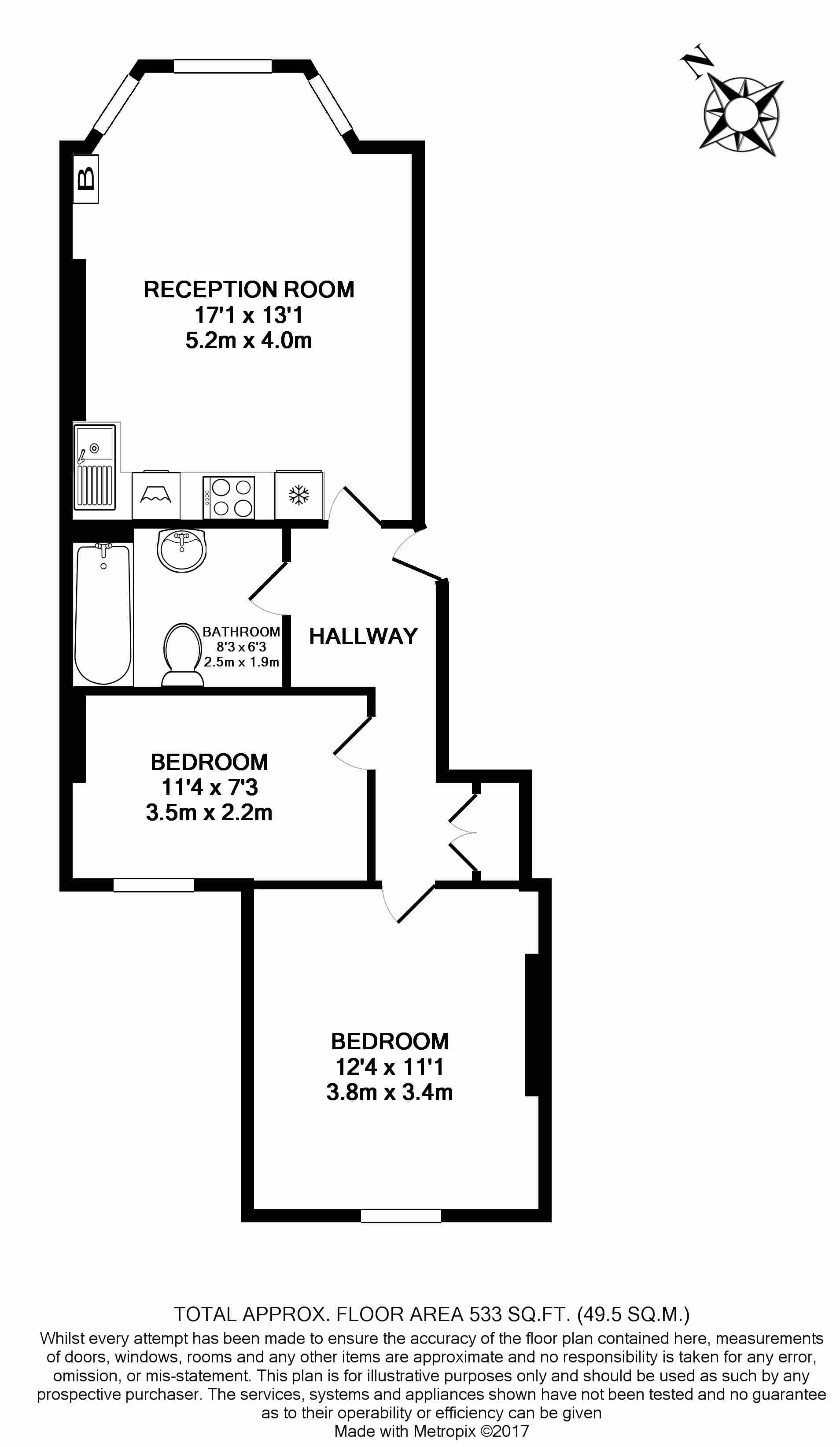 2 Bedrooms Flat to rent in Shirland Road, Maida Vale, London W9