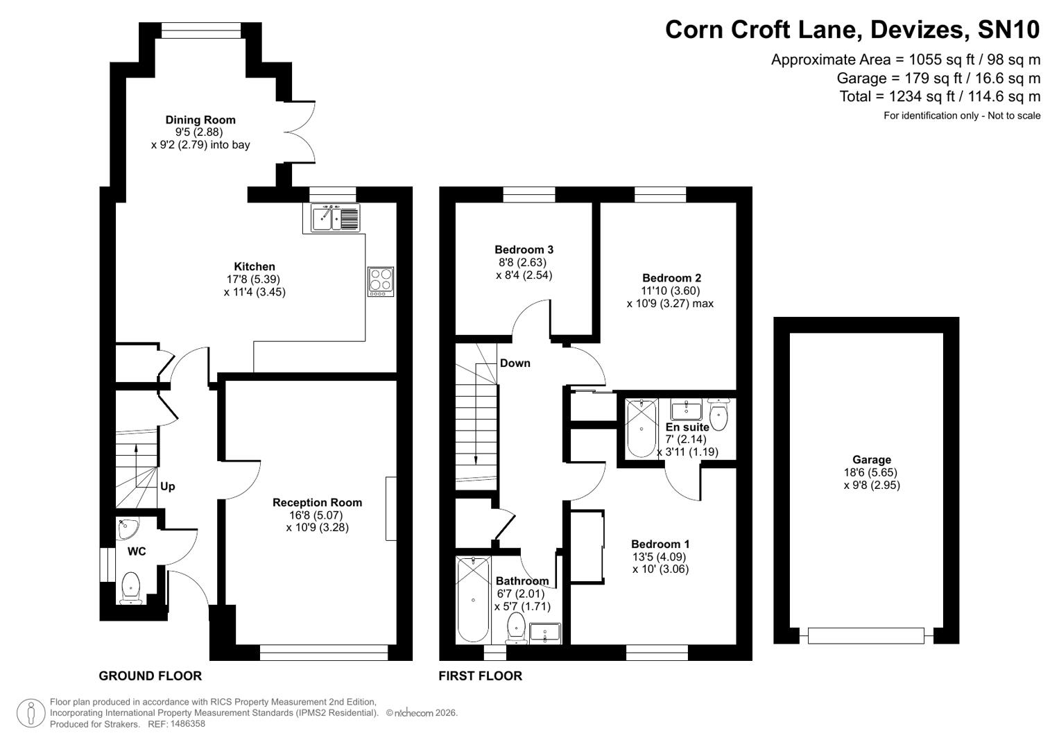 1D, Corn Croft Lane, Devizes floorplan