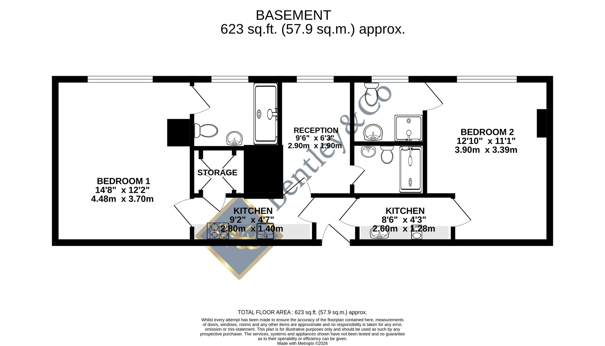 York Terrace West, Regents Park floorplan