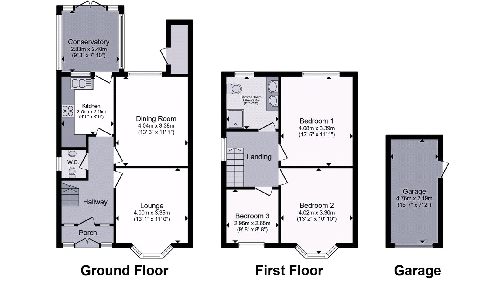 49, Hoo Road, Worcestershire floorplan