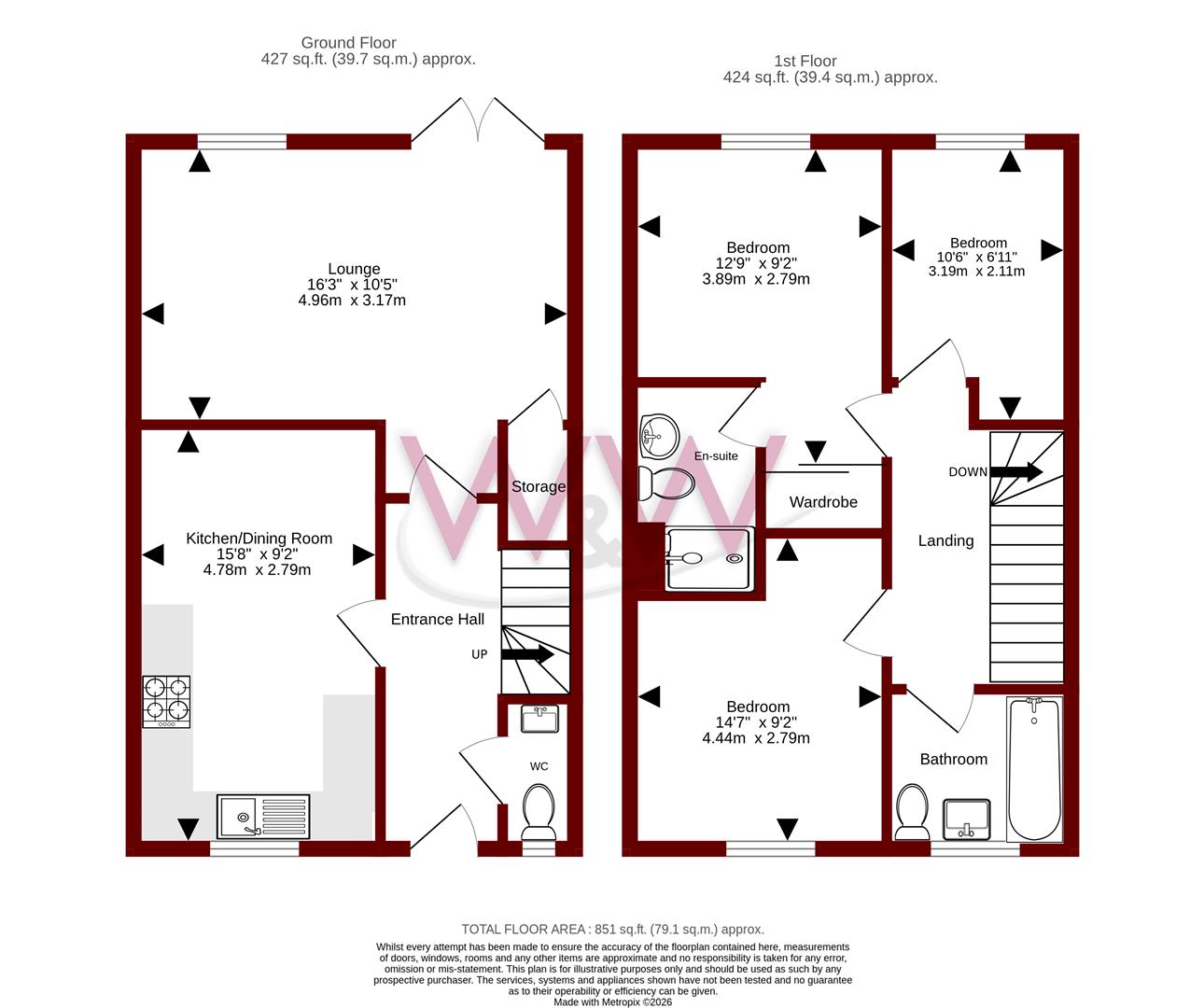 35, Avon Road, Southampton floorplan