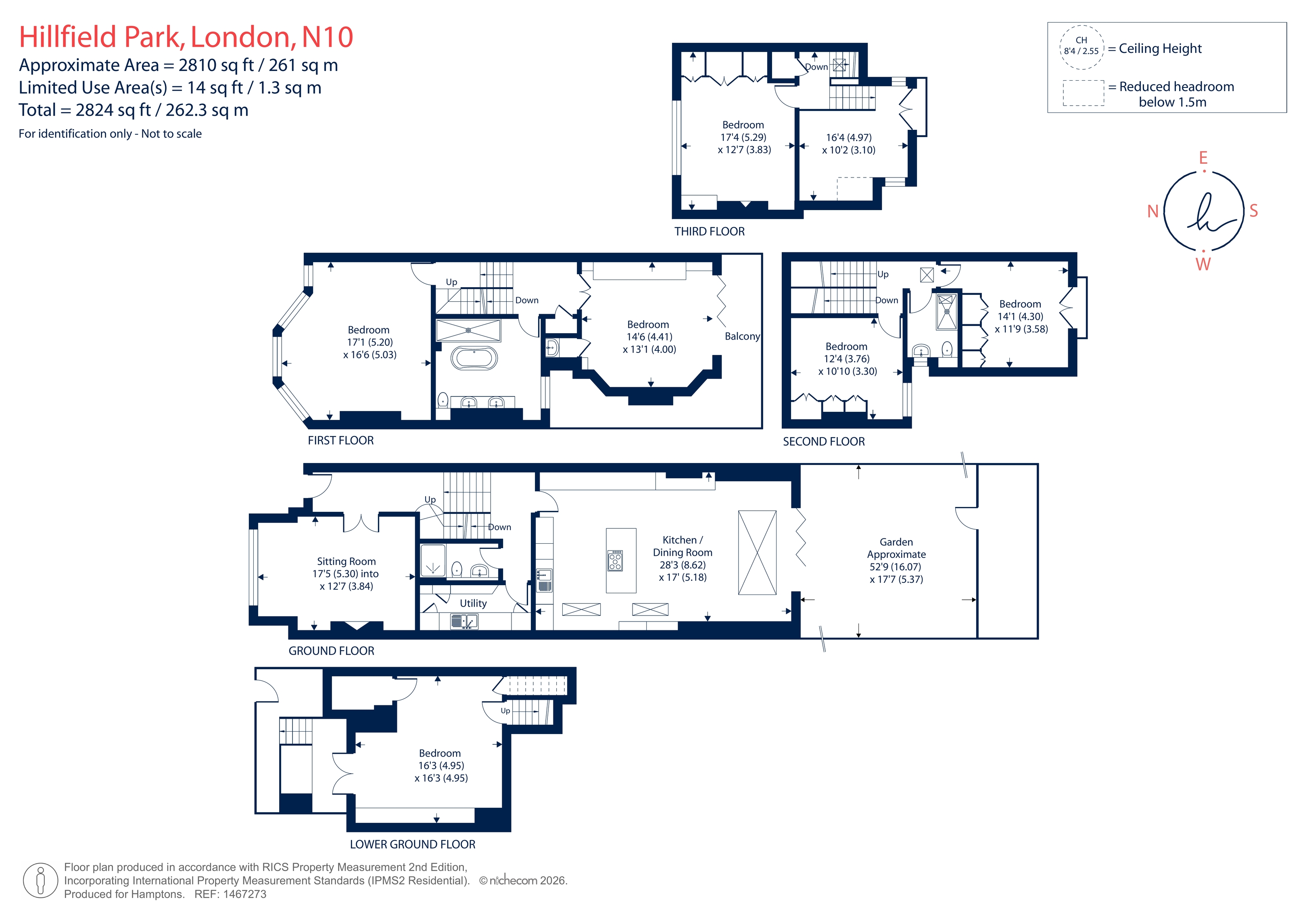 14, Hillfield Park, London floorplan