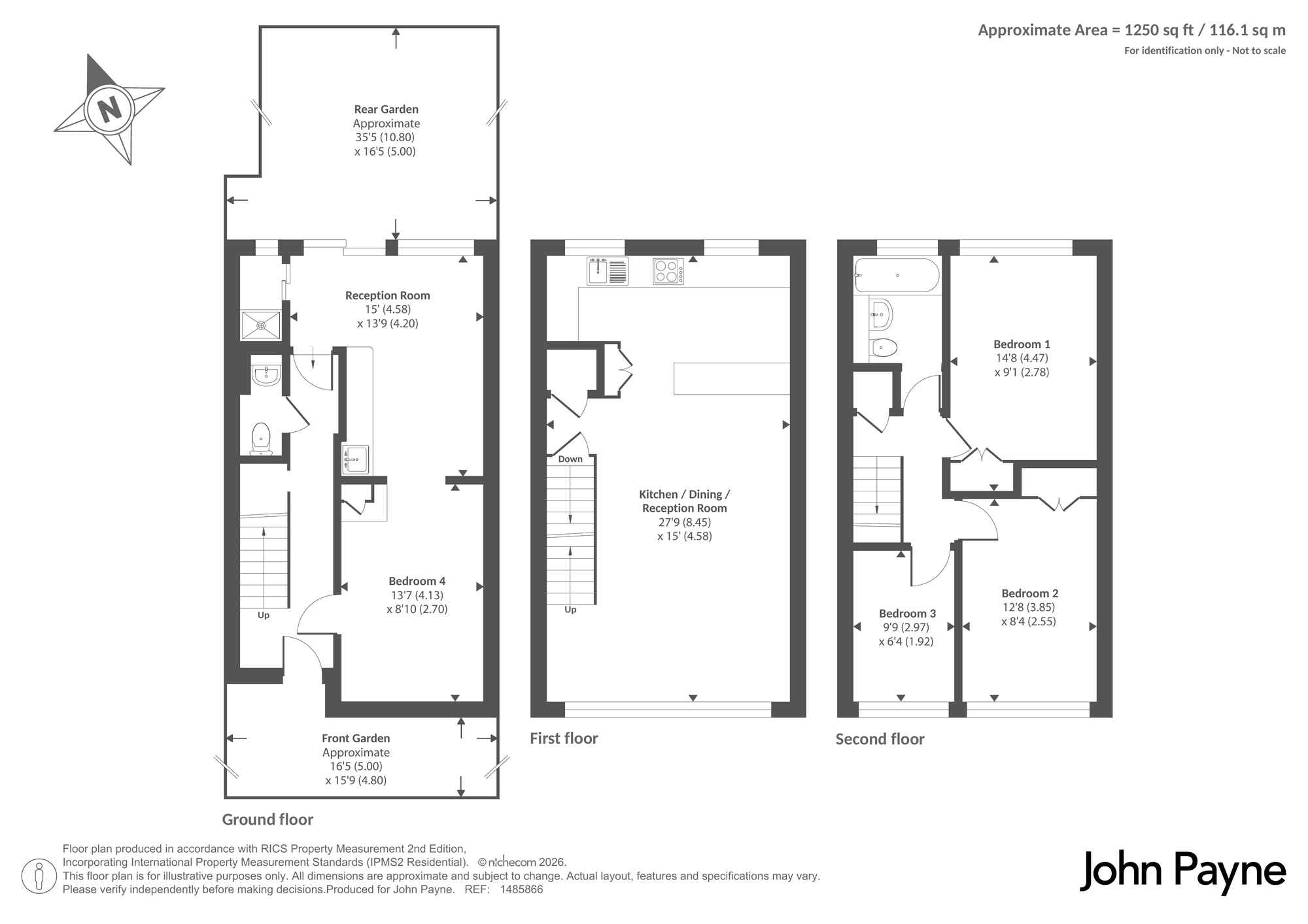 9, Foxwood Road, London floorplan
