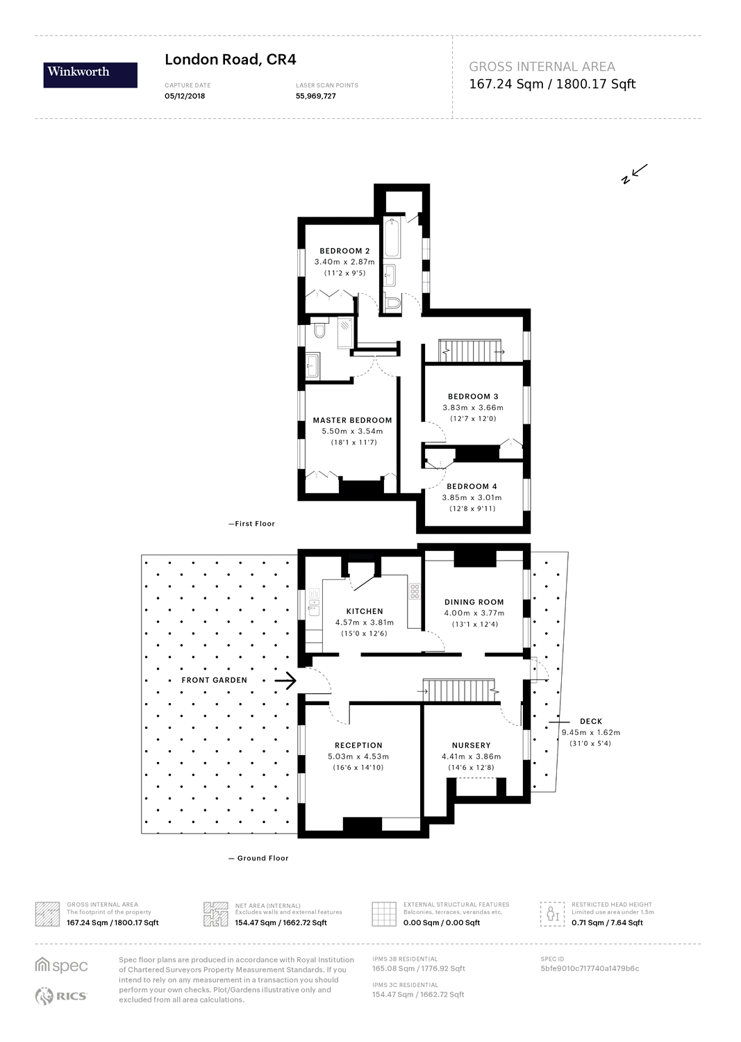 4 Bedrooms Terraced house for sale in London Road, Mitcham CR4