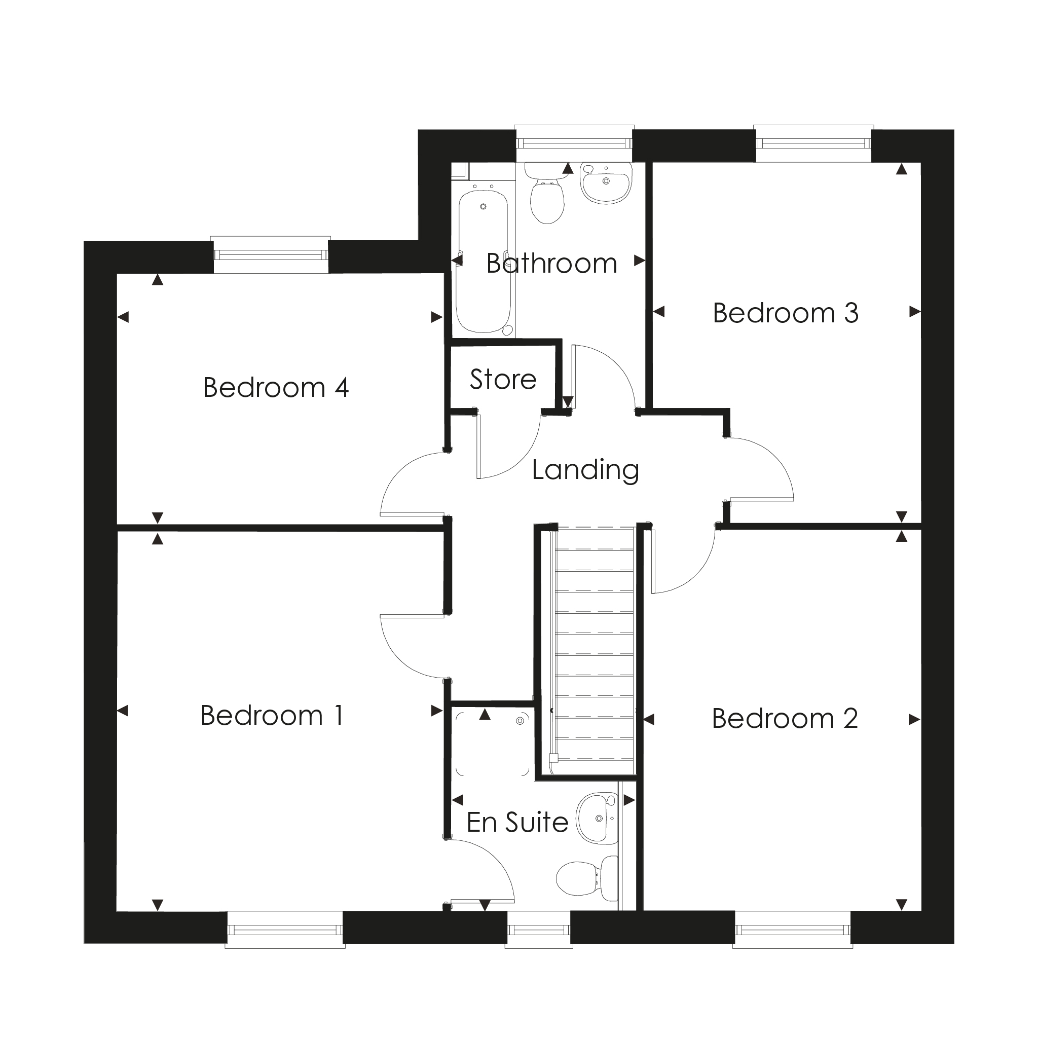 Govilon, Abergavenny floorplan