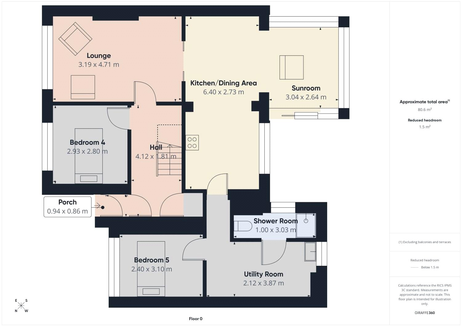 Falmouth Avenue, Rossendale floorplan