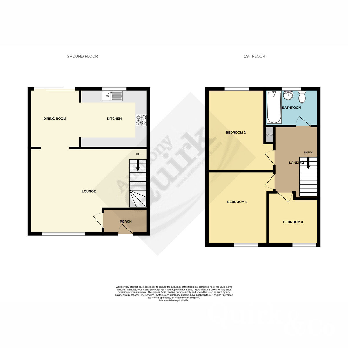 117, Hilton Road, Canvey Island floorplan