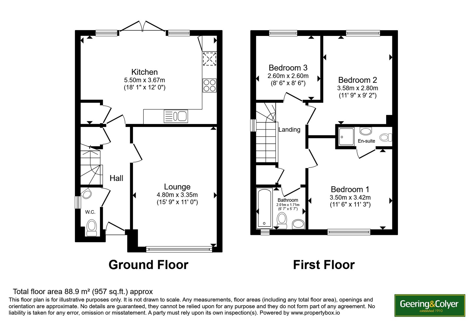 3, Irwell Road, Kent floorplan