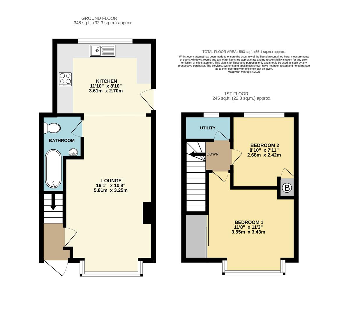 36, Wishings Road, Brixham floorplan