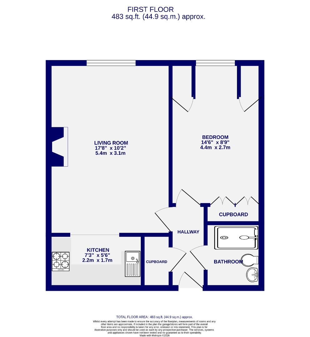 34 Vyner House, Front Street, York floorplan