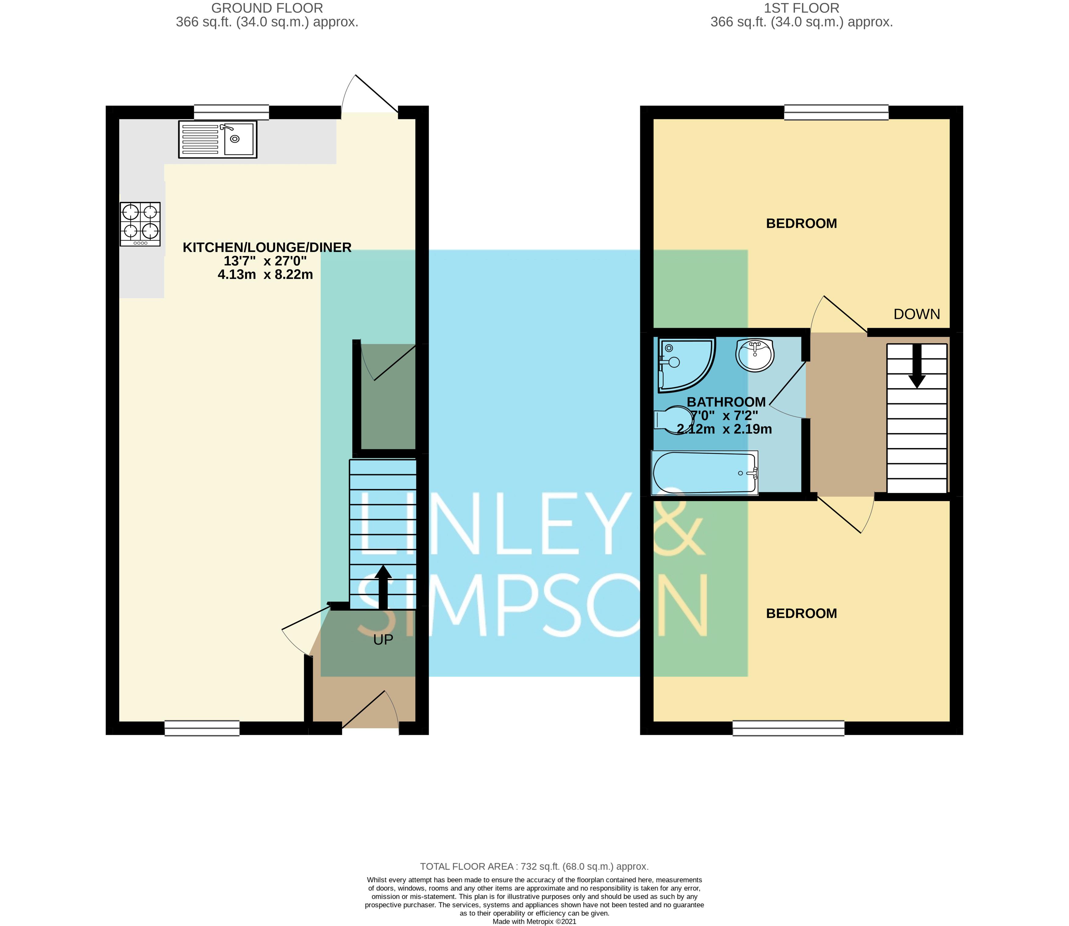 14, Highfield Court, West Yorkshire floorplan