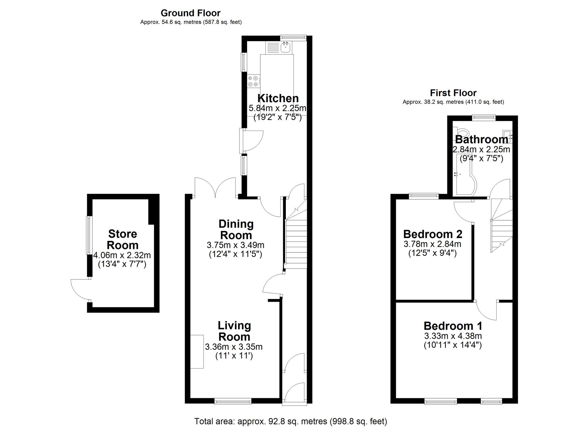 13 Gibson Street, Warrington floorplan